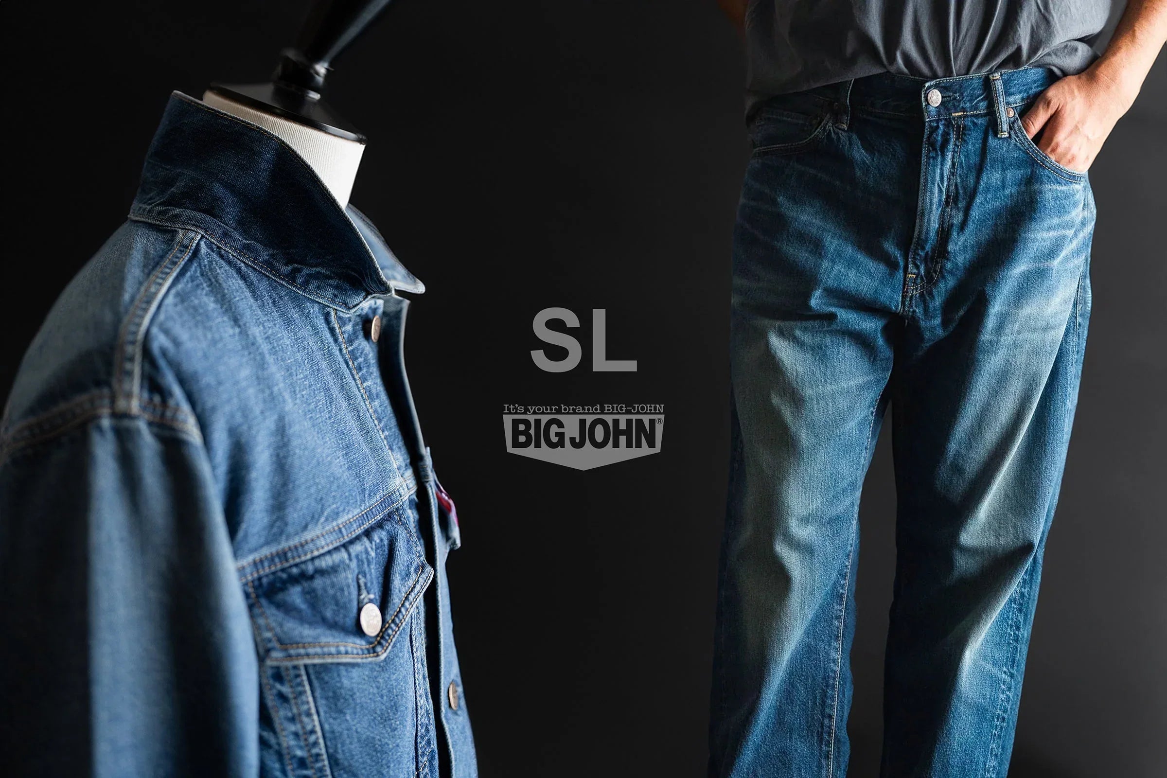 SL VINTAGE | BIG JOHN JEANS | 1960s-Inspired Selvedge Denim – Big