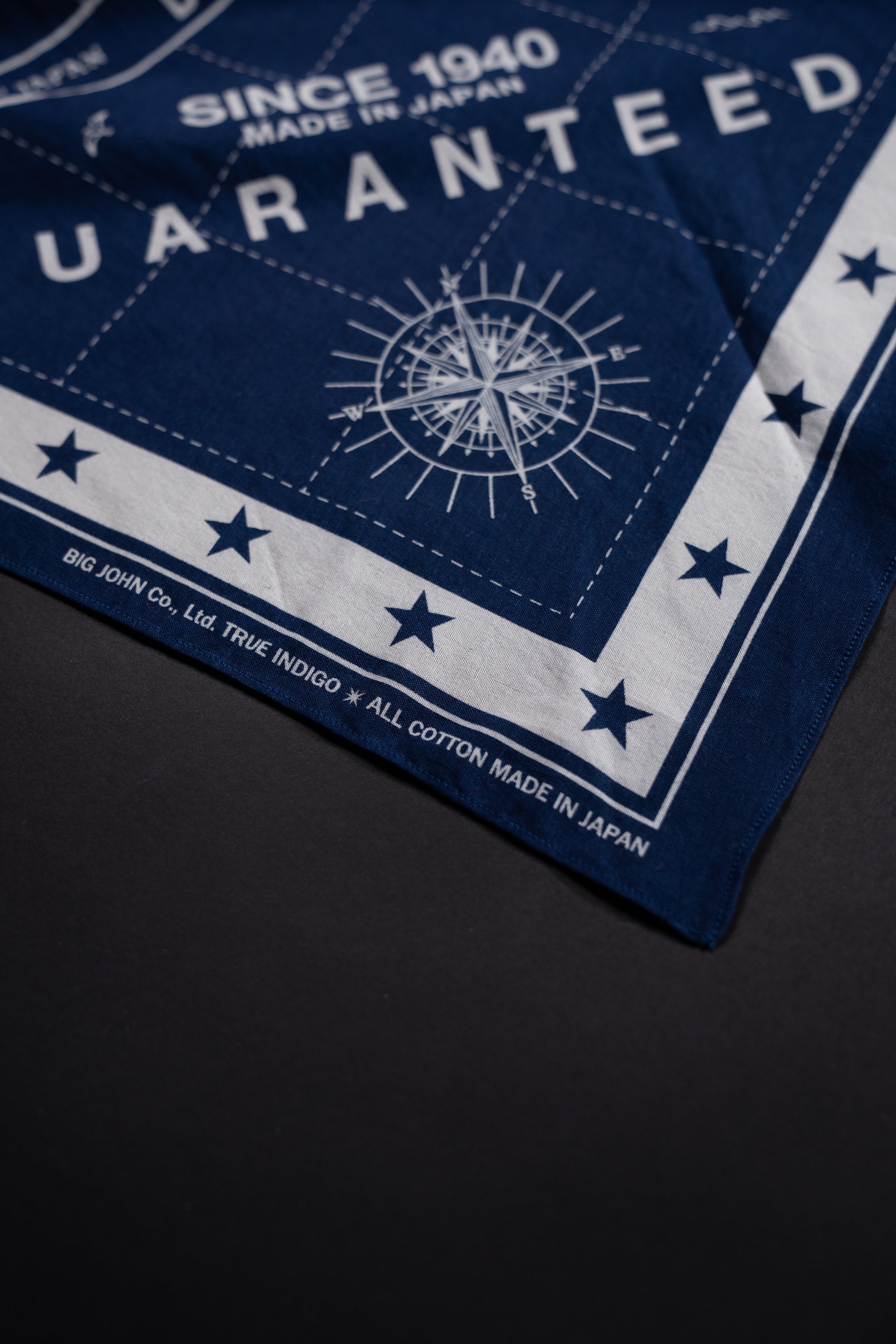 VBAN02 (ID)BIGJOHN INDIGO BANDANA
