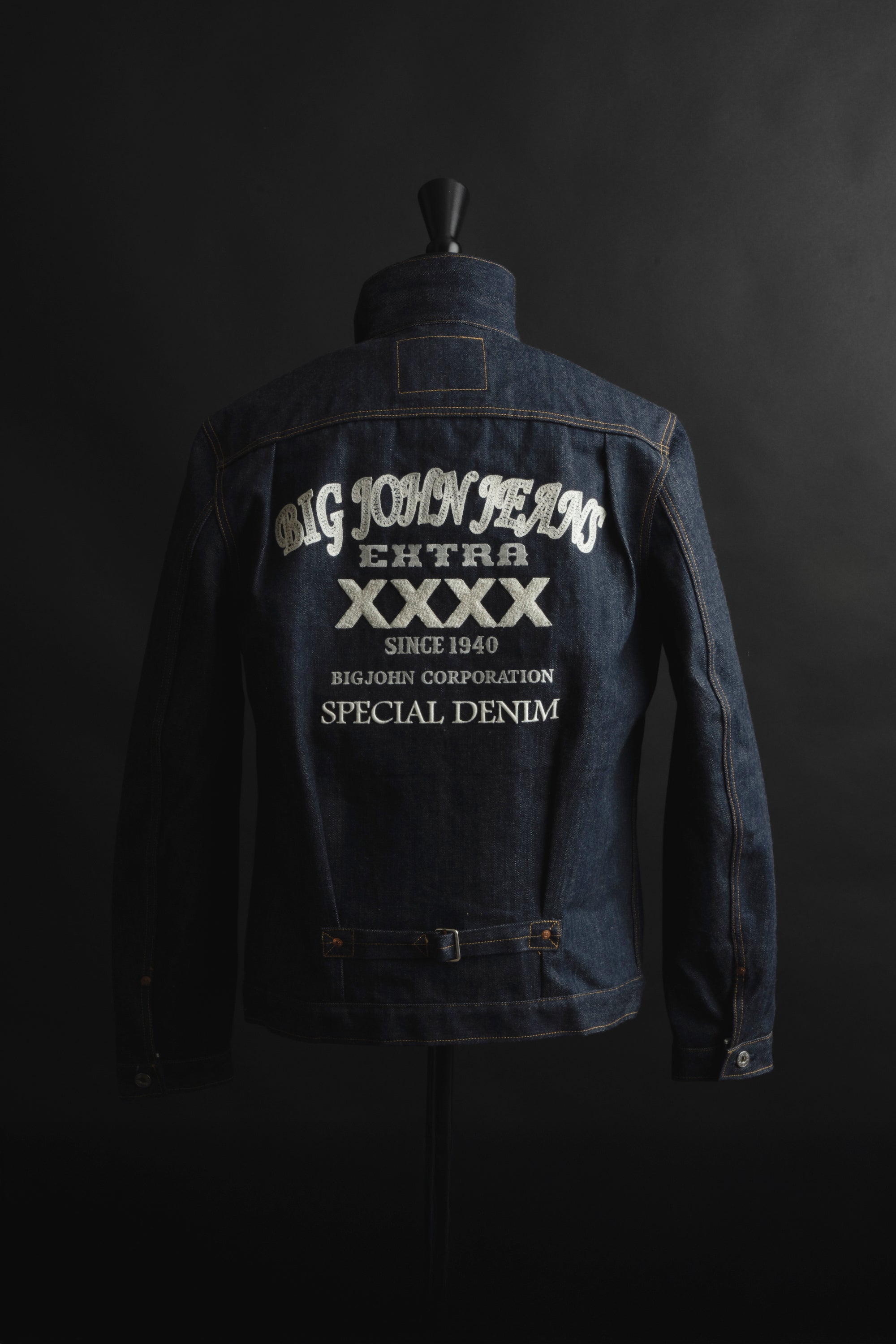 XXXX-EXTRA Denim Jacket BIG JOHN 100% Natural Indigo Selvedge