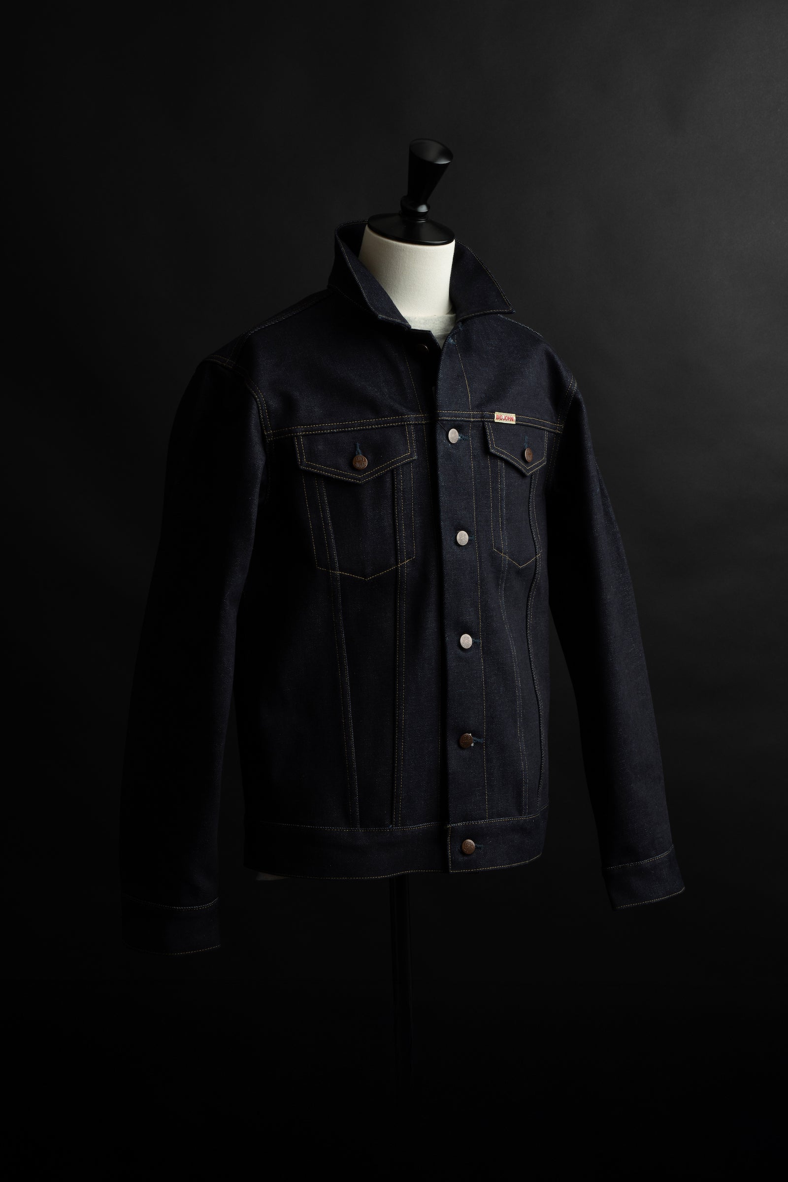 23oz Selvedge Denim Jacket BIG JOHN Heavyweight Japanese Craft