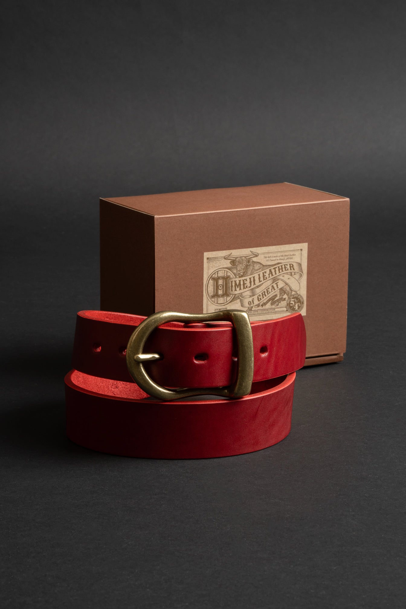 VBLT02 Heavy Weight HIMEJI LEATHER BELT