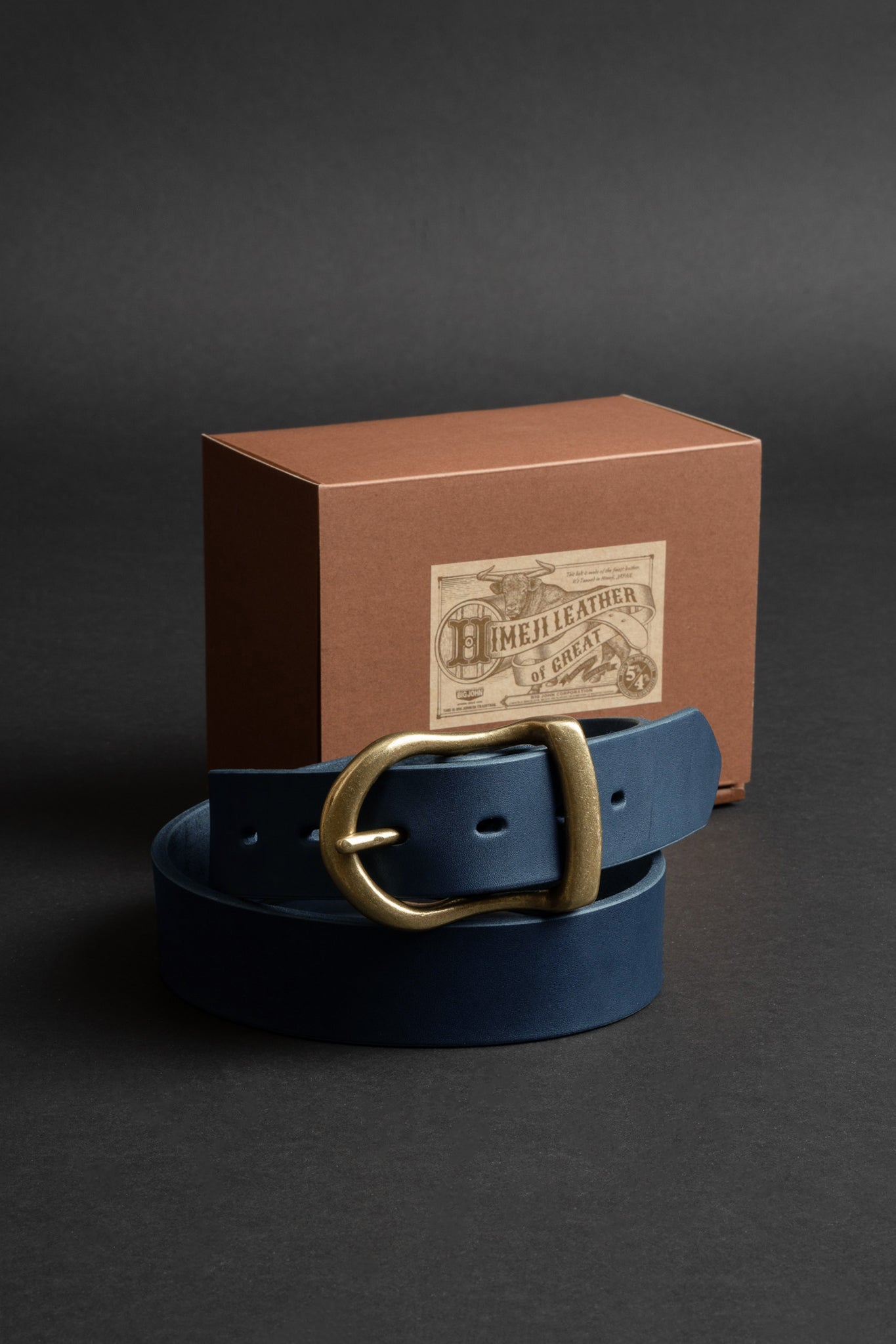 VBLT02 Heavy Weight HIMEJI LEATHER BELT