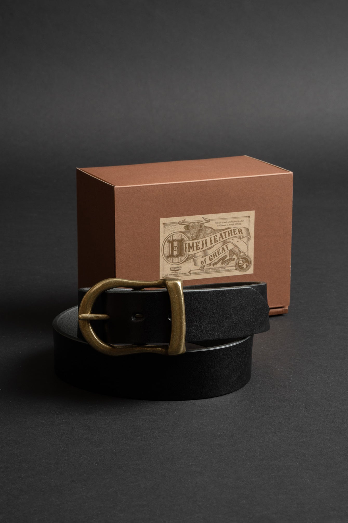 VBLT02 Heavy Weight HIMEJI LEATHER BELT