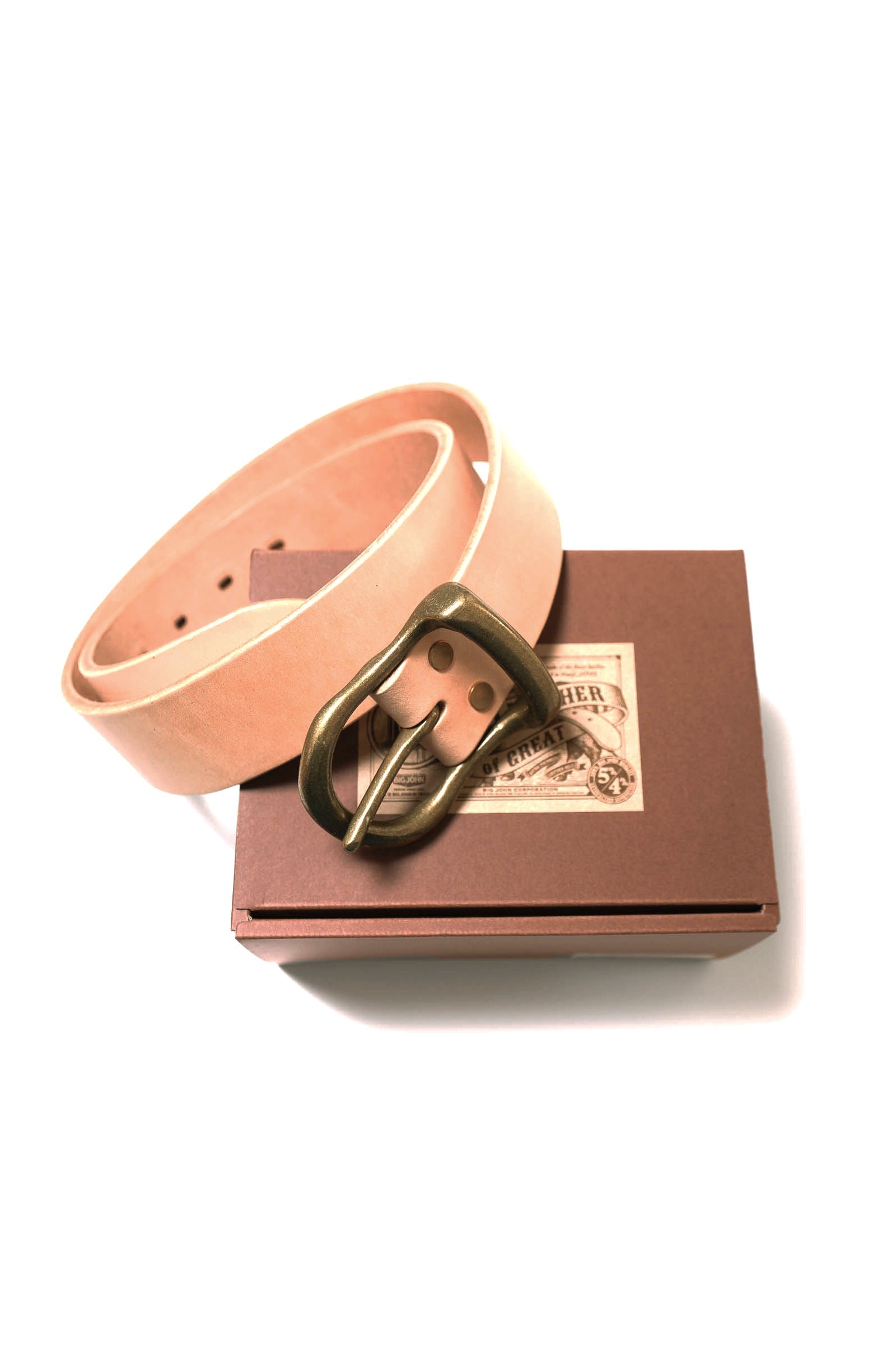 VBLT02 Heavy Weight HIMEJI LEATHER BELT