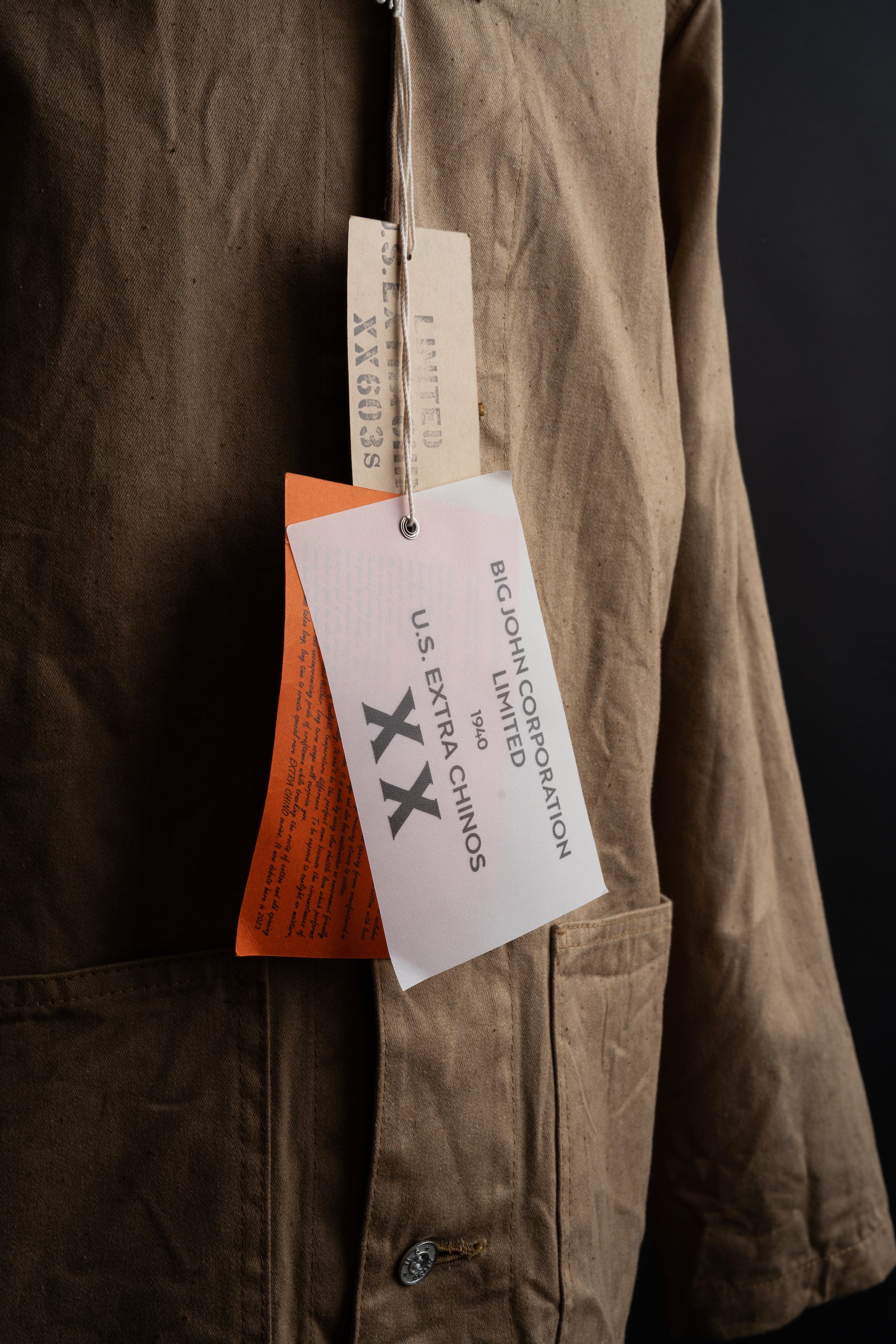 XX603S (41) XX EXTRA CHINOS JACKET