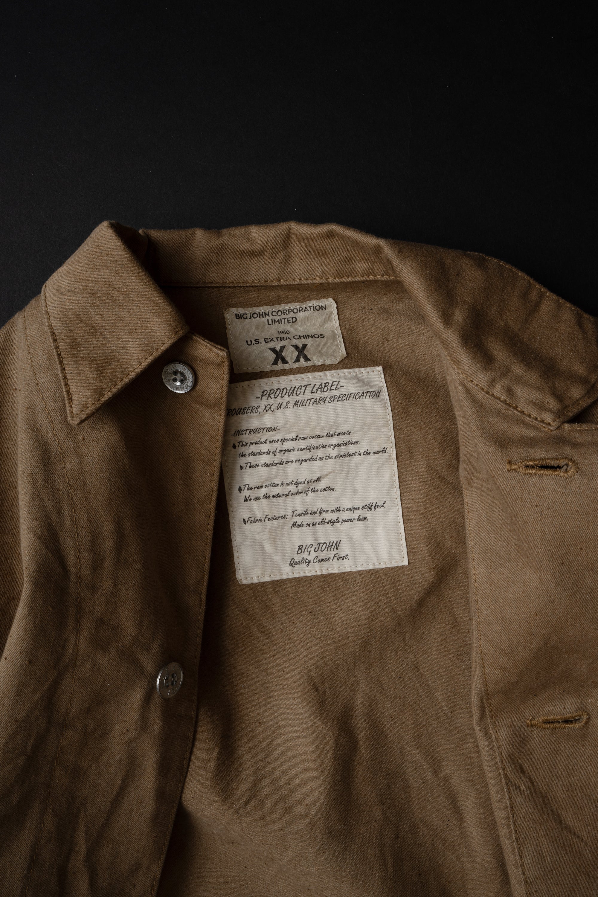 XX603S (41) XX EXTRA CHINOS JACKET