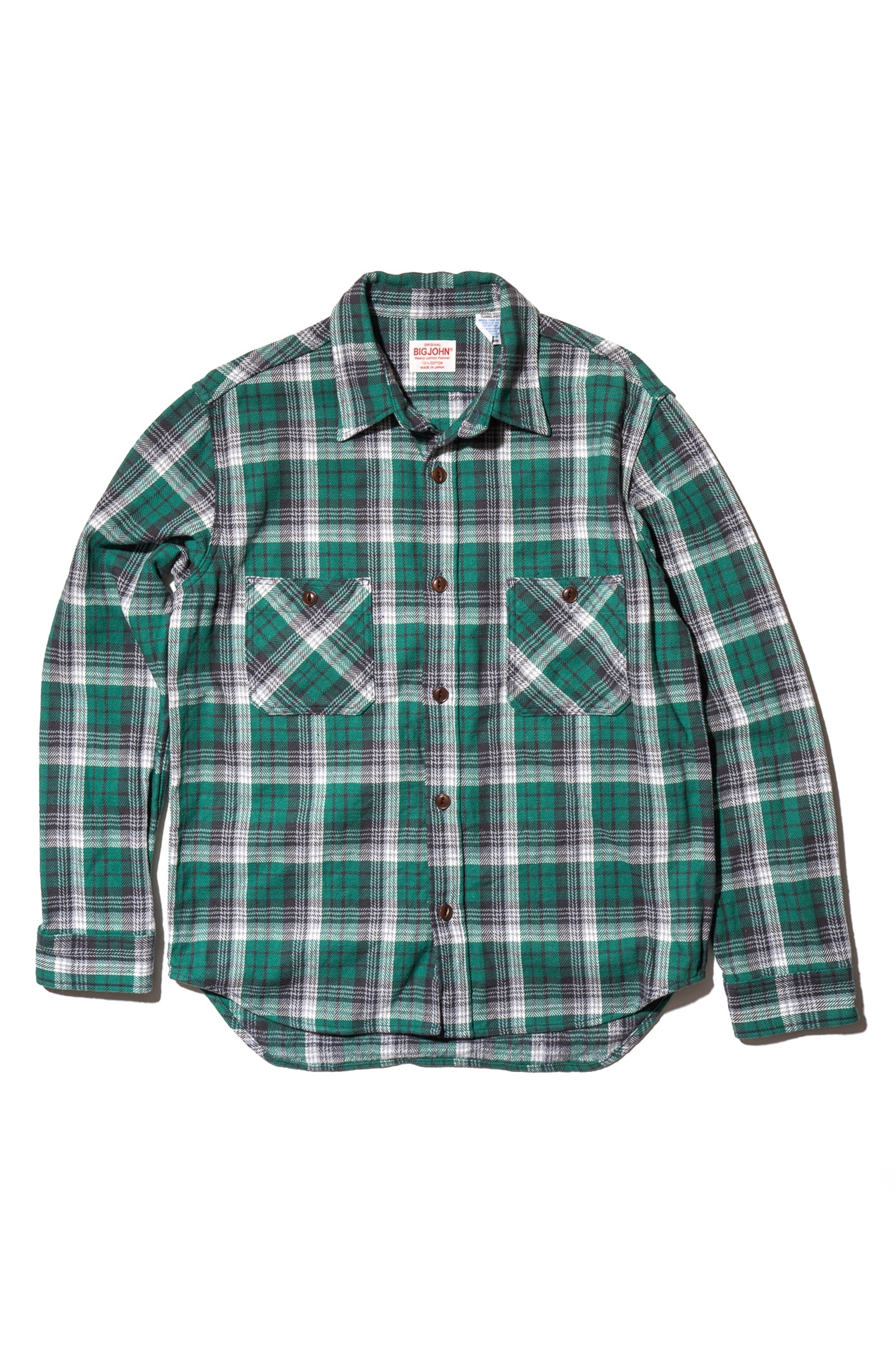 MS002R (14C) HEAVY COTTON FLANNEL SHIRT