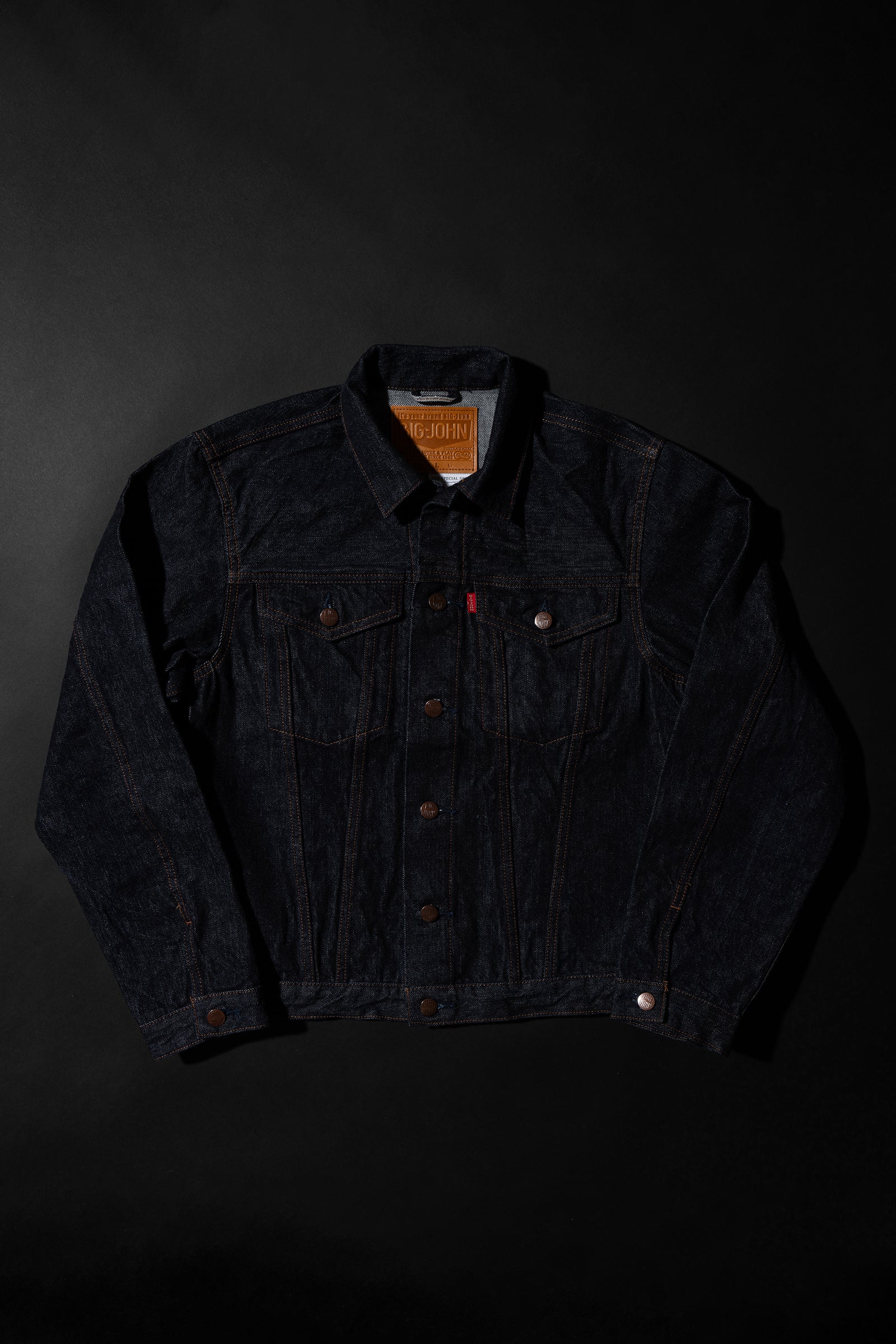 S6953W (001) ISHIKAWADAI DENIM TRUCKER JACKET