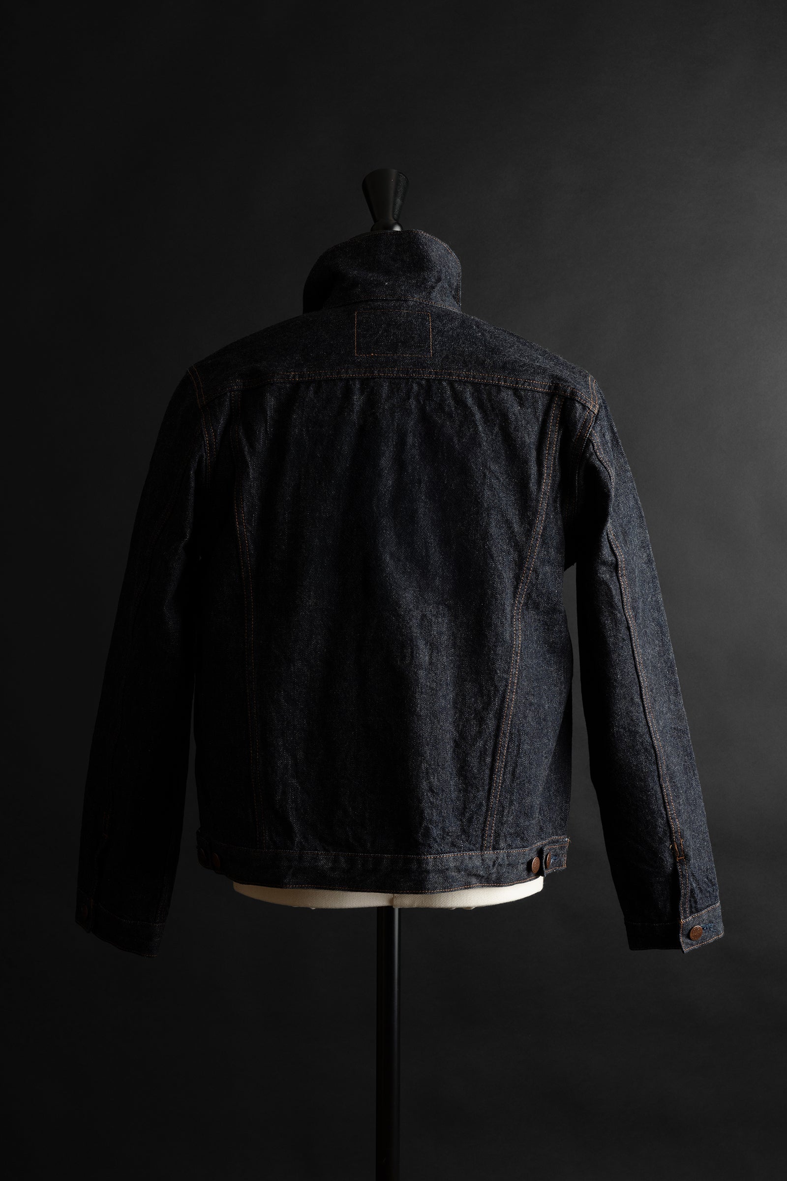 S6953W (001) ISHIKAWADAI DENIM TRUCKER JACKET