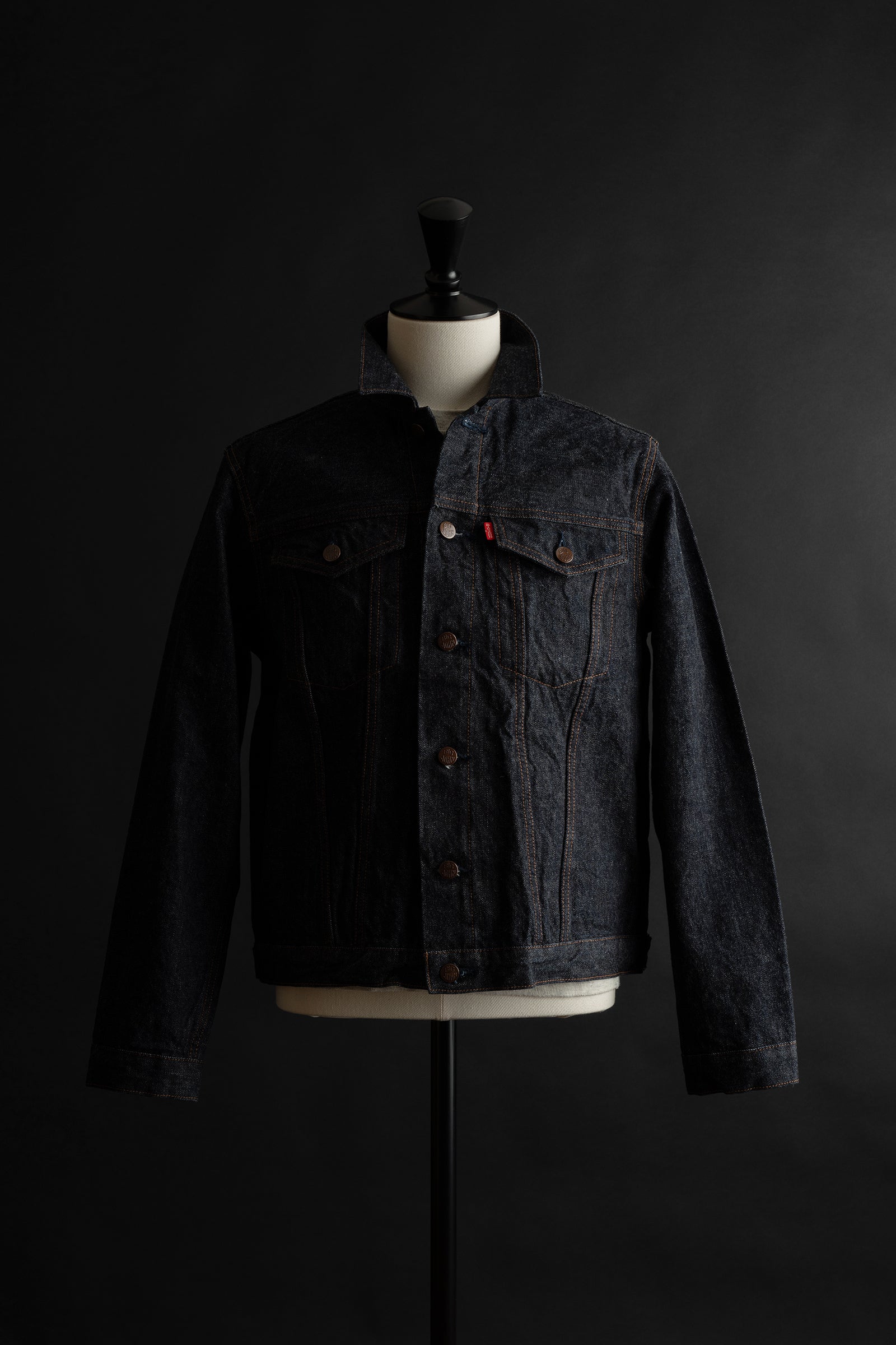 S6953W (001) ISHIKAWADAI DENIM TRUCKER JACKET