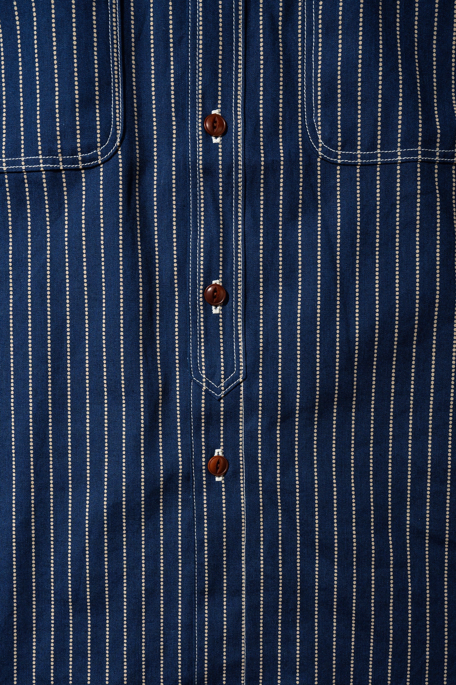 MS003R (055P) SELVEDGE CHAMBRAY SHIRT / wabash