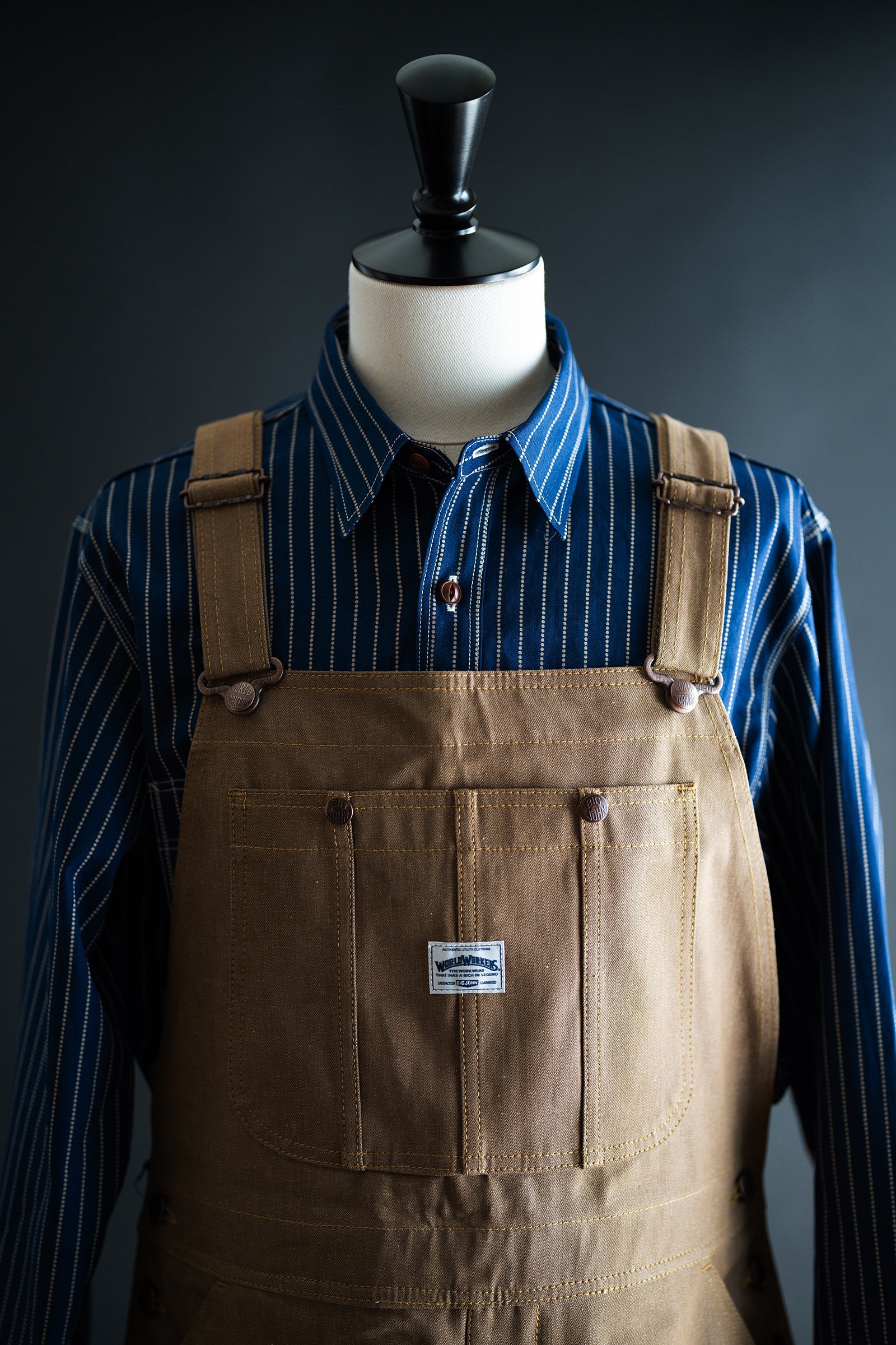 MS003R (055P) SELVEDGE CHAMBRAY SHIRT / wabash