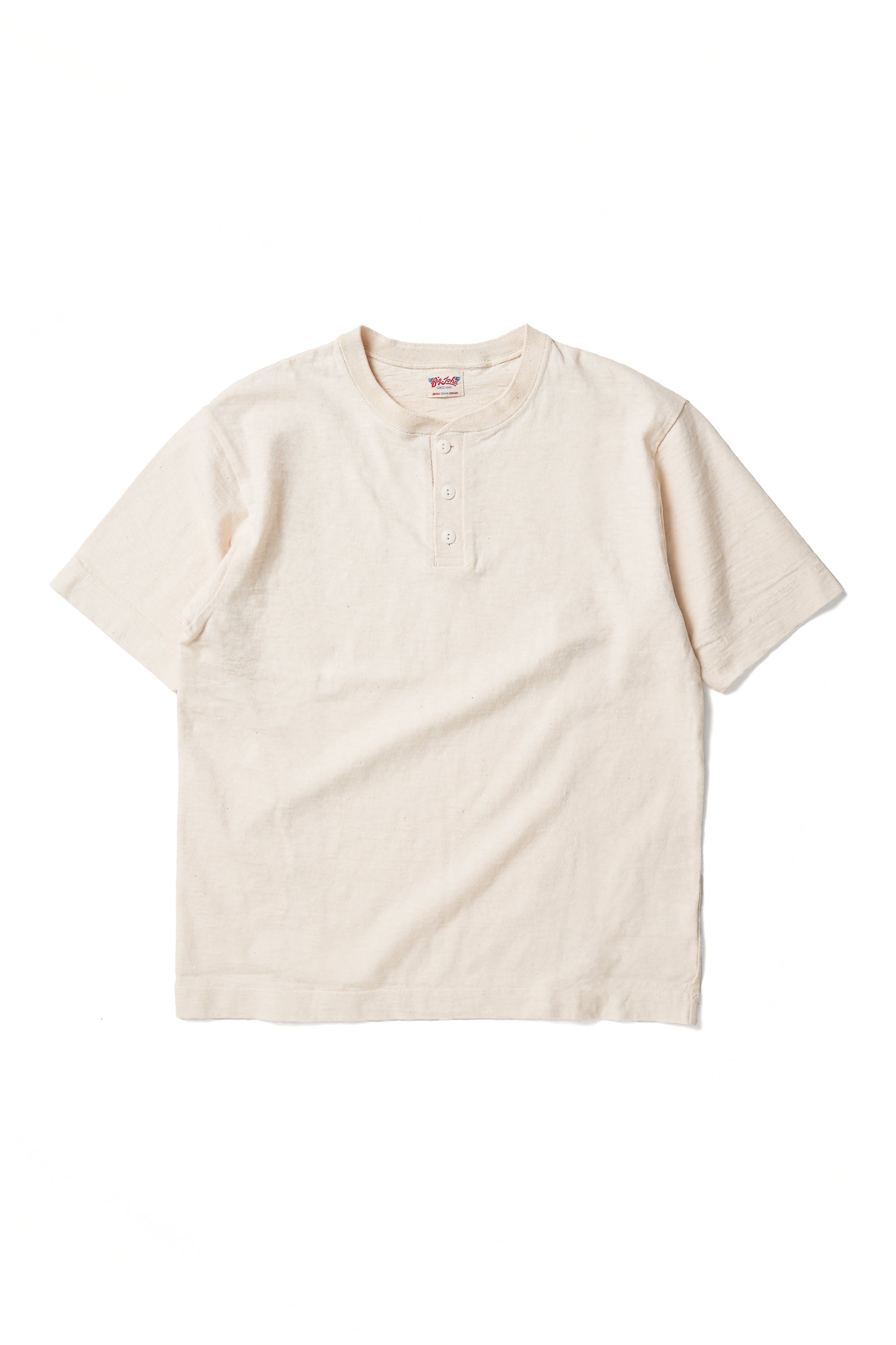 MTE006 (66) 丸胴 HENLEY NECK T-SHIRT
