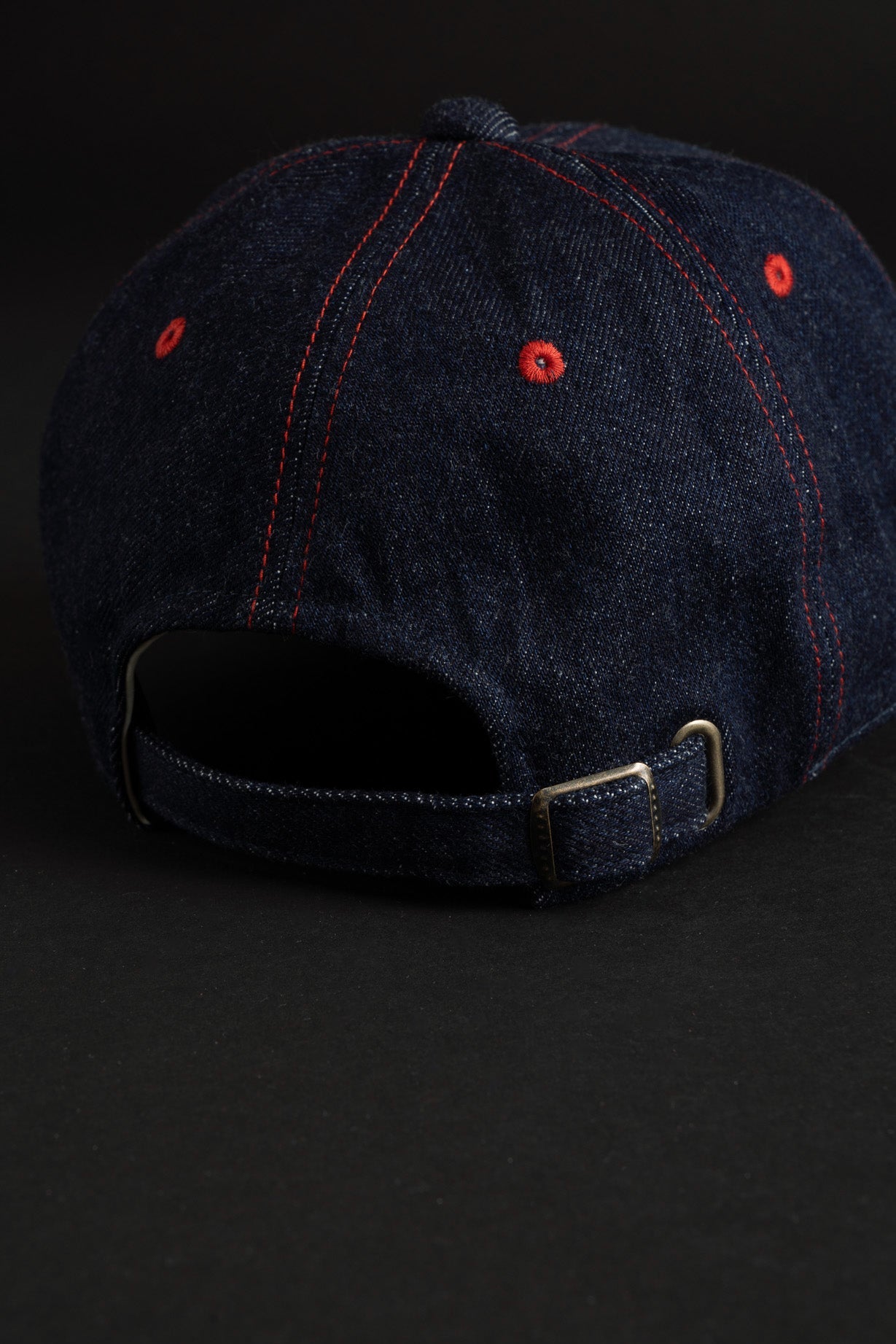 VBBJ045 (01PR) BJ BASEBALL CAP - Red Stitch
