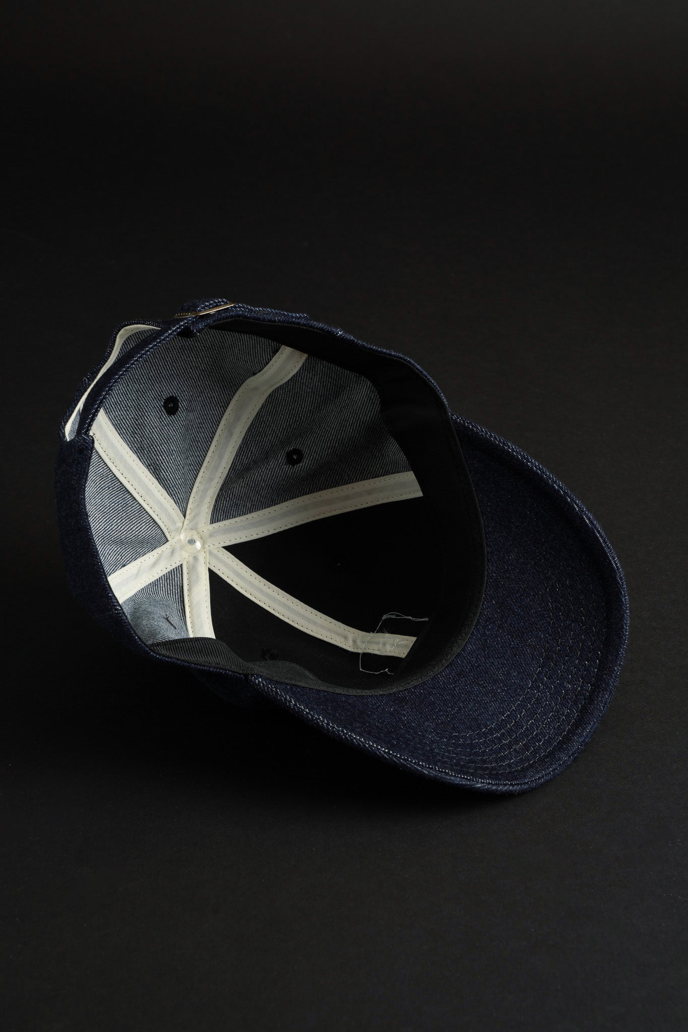 VBBJ045 (01PR) BJ BASEBALL CAP - Navy Stitch