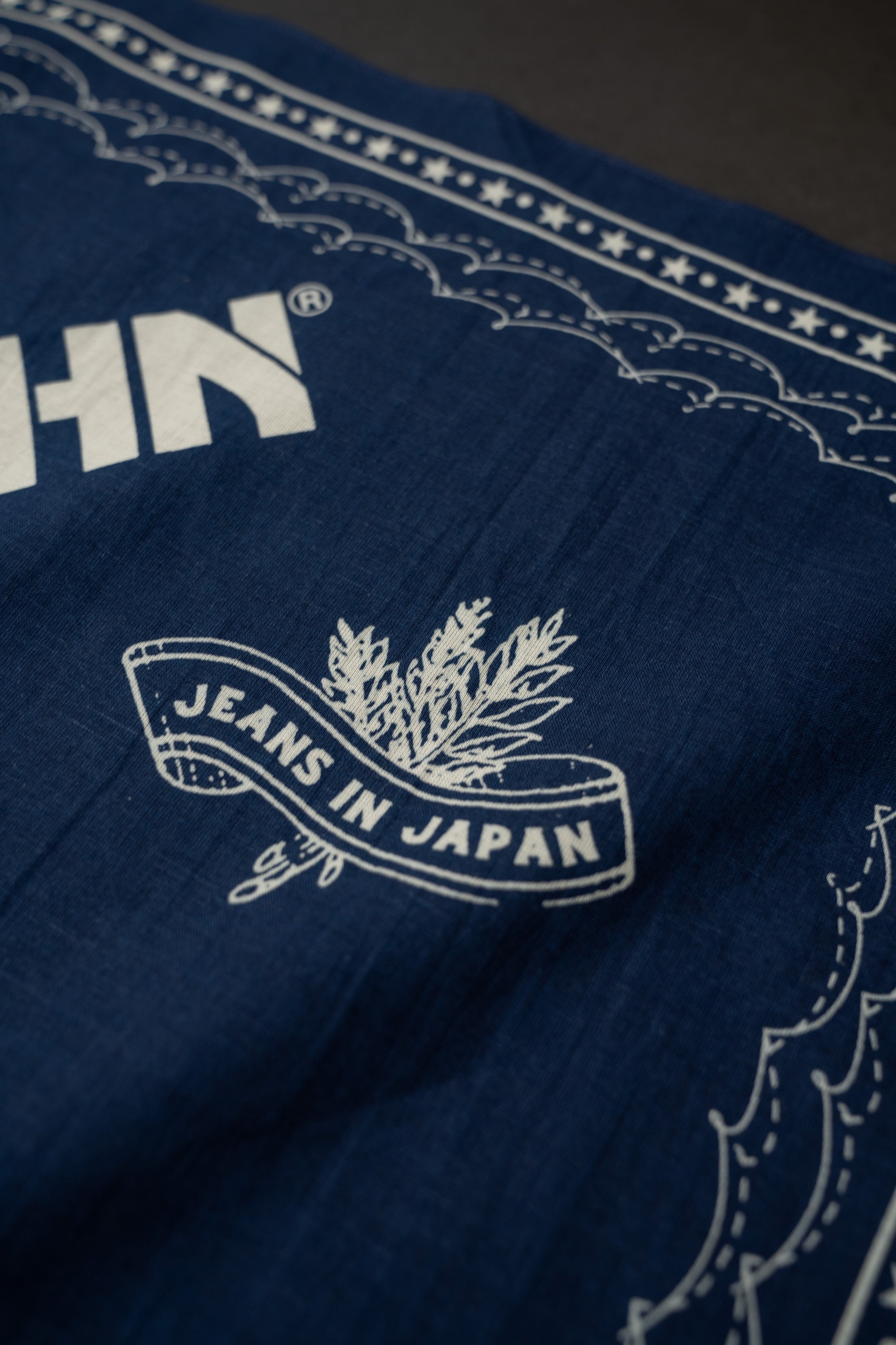 VBAN03 (ID)BIGJOHN INDIGO BANDANA