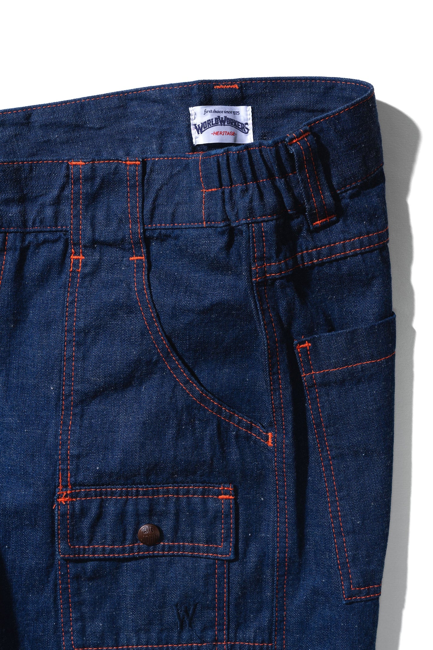 WR788M World Workers Beach Denim Buch-Shorts