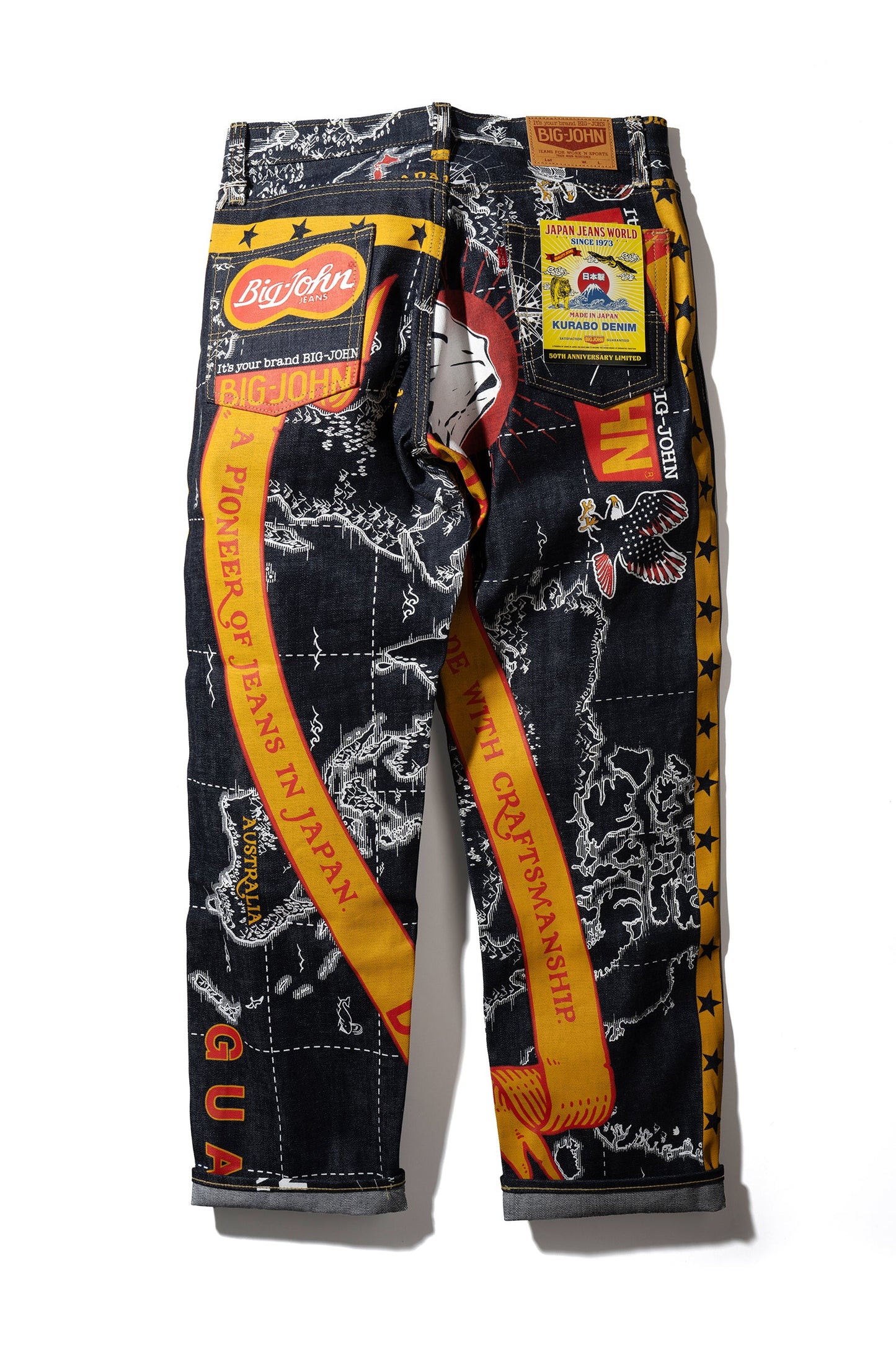 Ｍ1002SP(050) 50 years anniversary Banner Denim Authentic Straight / Special Edition