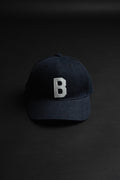 VBBJ045 (001N) BJ BASEBALL CAP - Navy Stitch