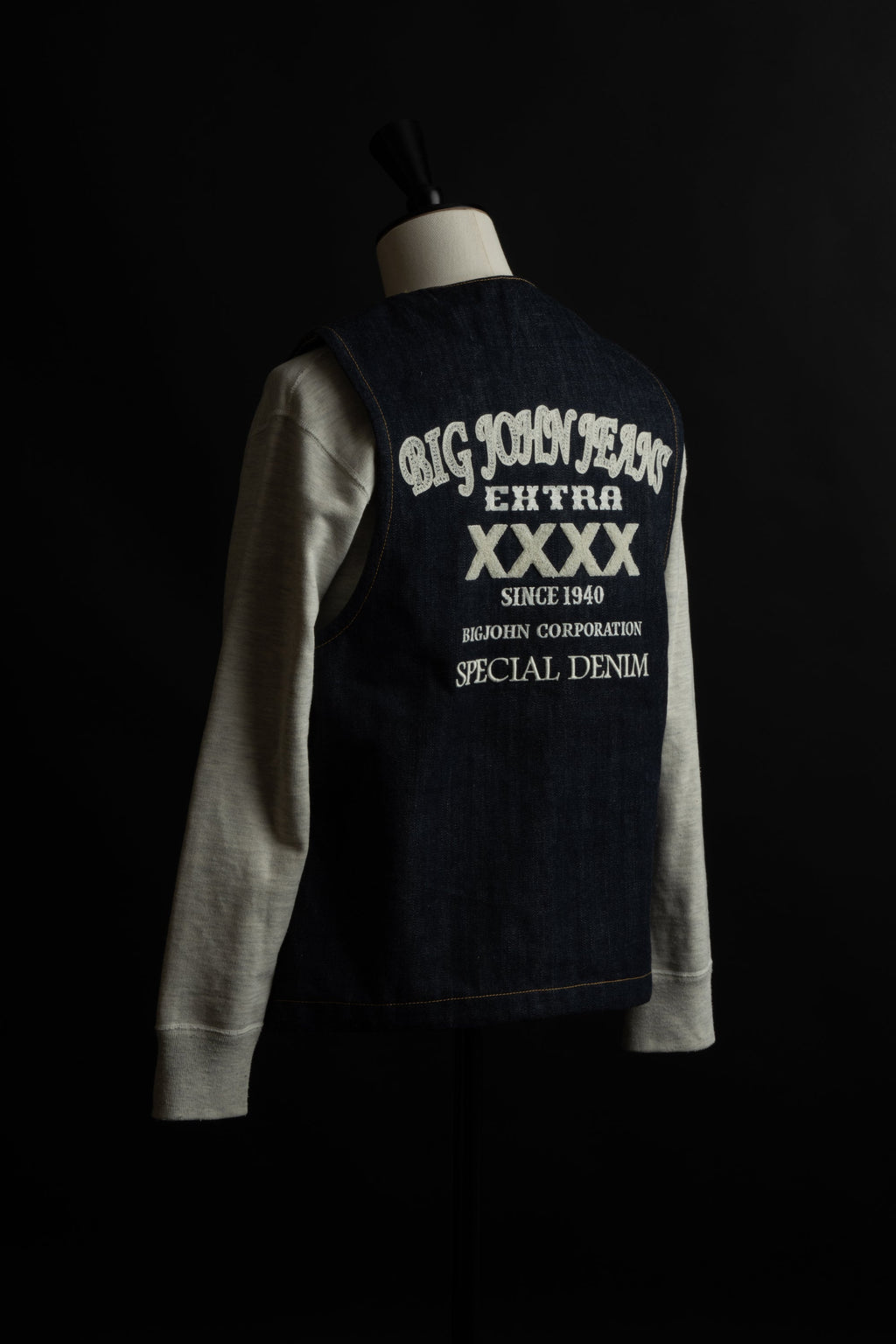 XX602BE (SP5)『XXXX-EXTRA』BUTTON UP VEST EMB