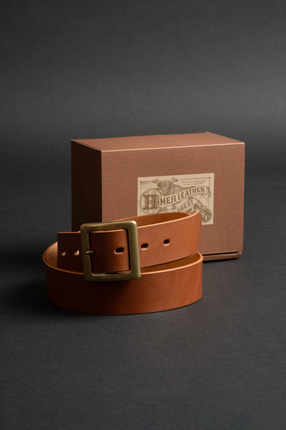 VBLT03 Heavy Weight HIMEJI LEATHER BELT