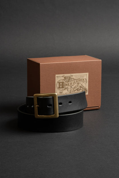 VBLT03 Heavy Weight HIMEJI LEATHER BELT