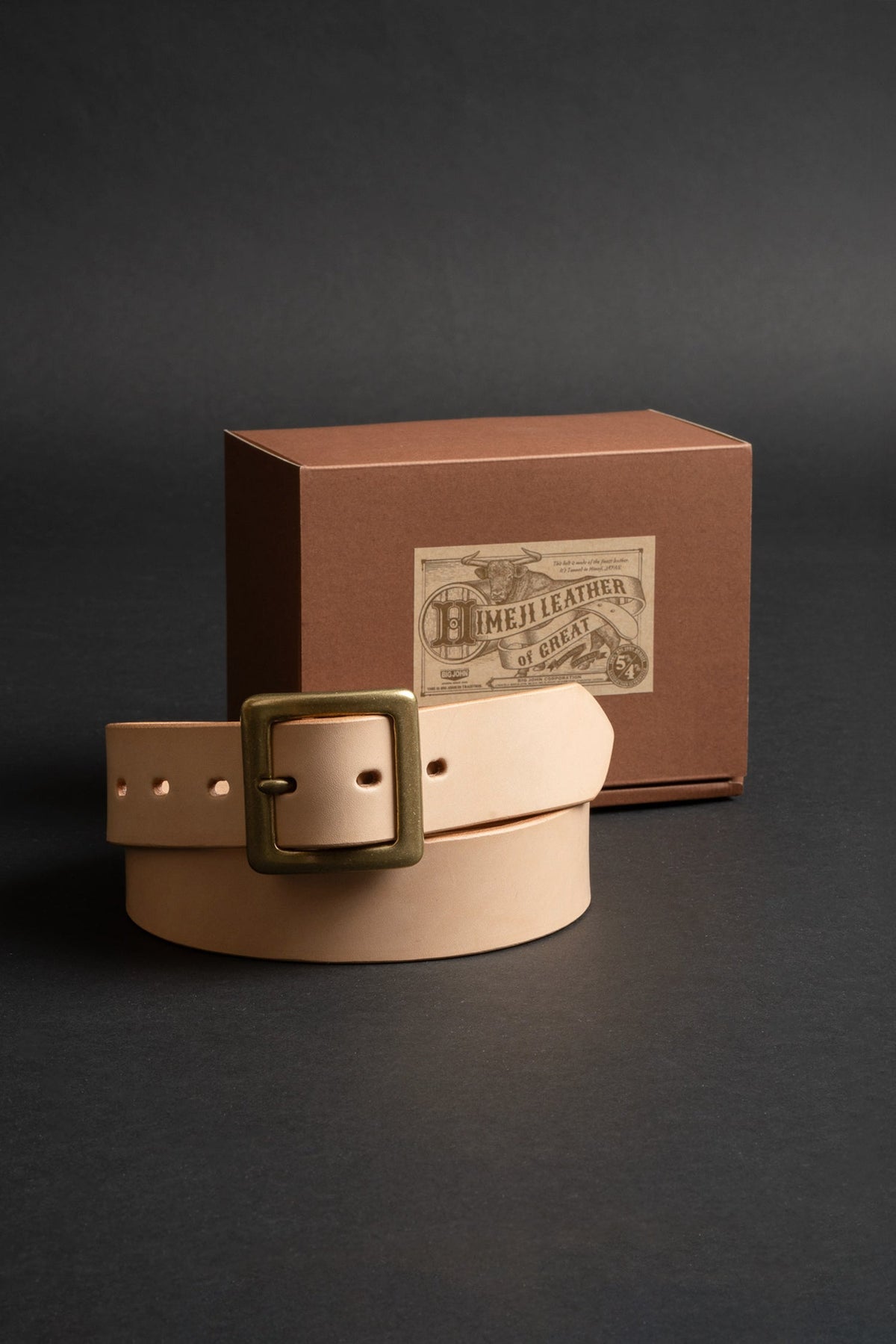 VBLT03 BIG JOHN Leather Belt | Japan display picture 1