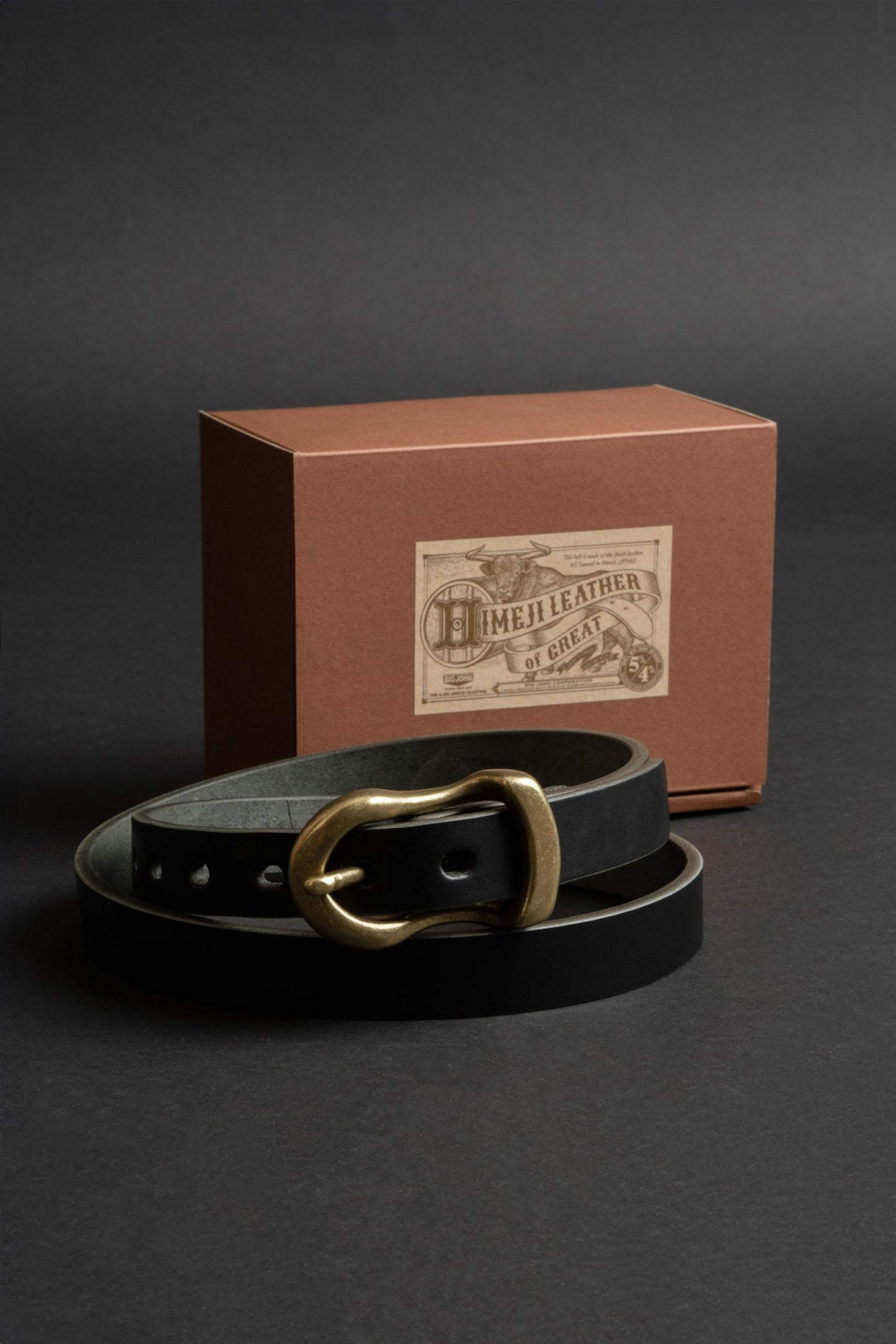 VBLT04 Heavy Weight HIMEJI LEATHER BELT