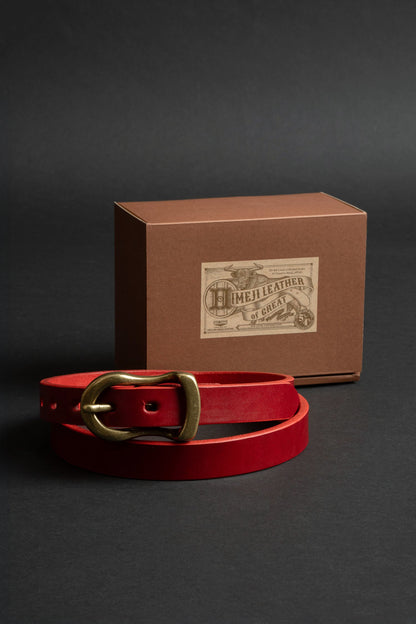 VBLT04 Heavy Weight HIMEJI LEATHER BELT