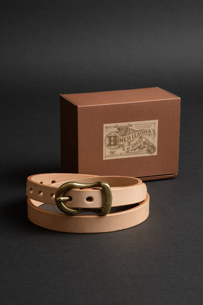 VBLT04 Heavy Weight HIMEJI LEATHER BELT