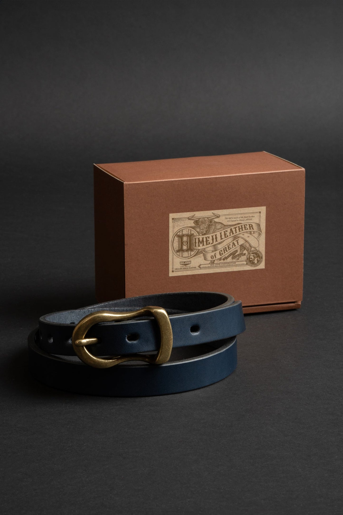 VBLT04 Heavy Weight HIMEJI LEATHER BELT