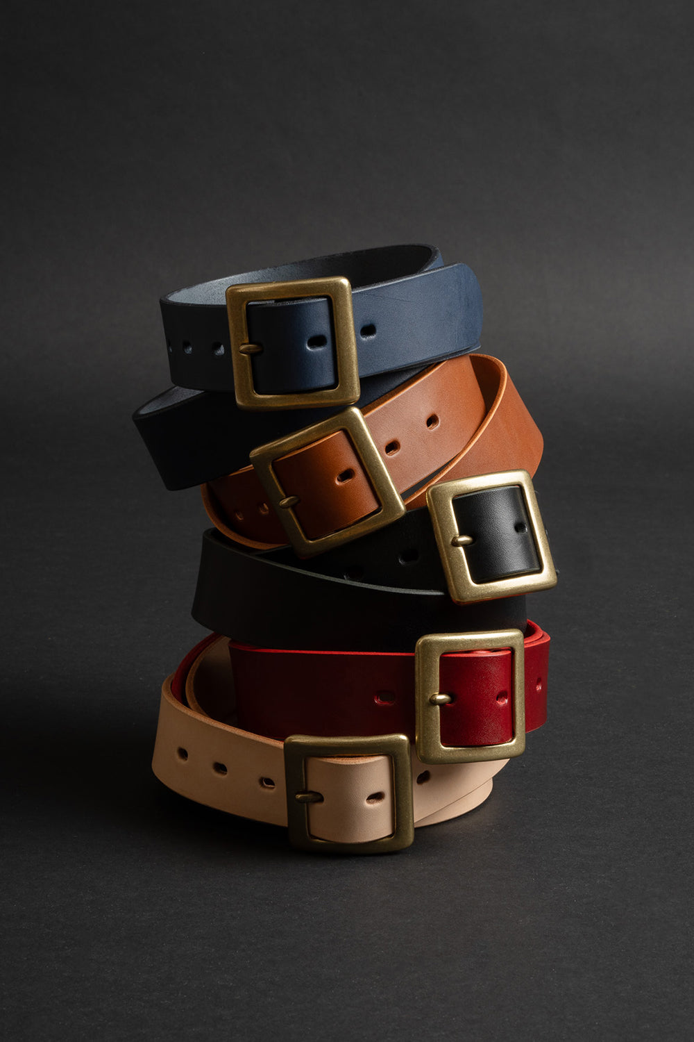 VBLT03 Heavy Weight HIMEJI LEATHER BELT