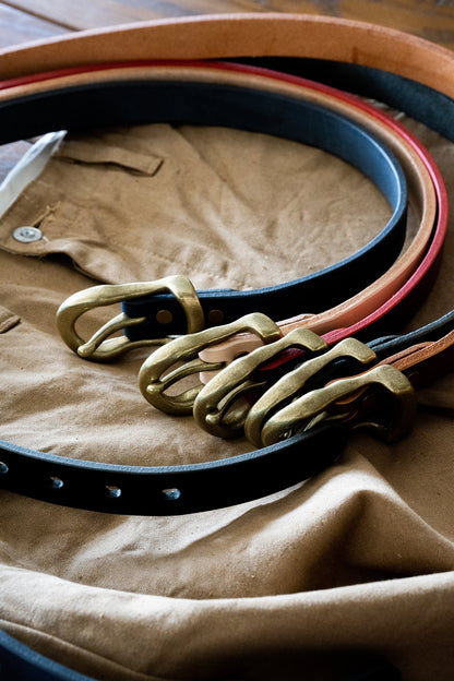 VBLT04 Heavy Weight HIMEJI LEATHER BELT