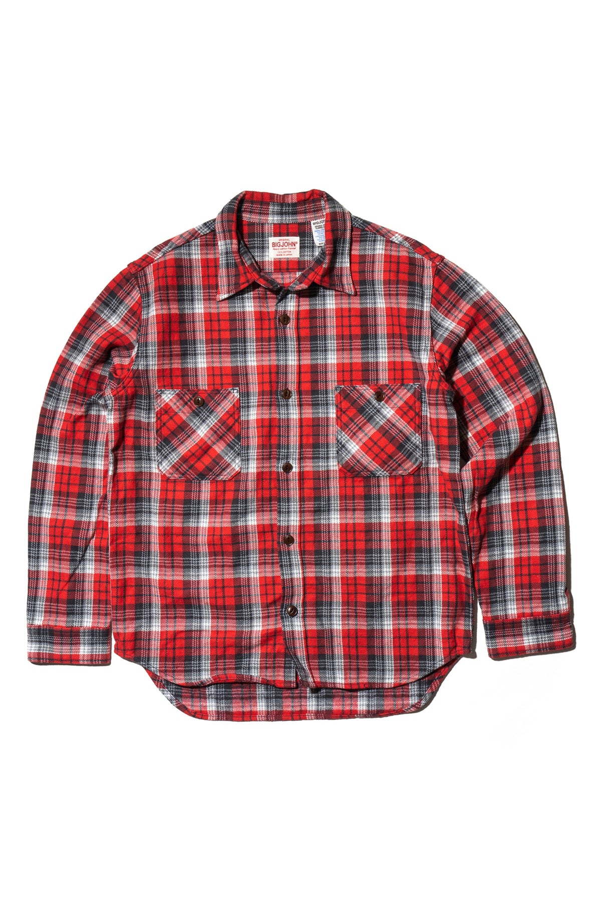 MS002R (25C) HEAVY COTTON FLANNEL SHIRT