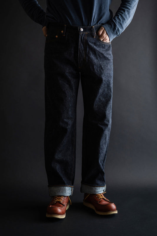 S1953W (001) ISHIKAWADAI DENIM REGULAR STRAIGHT