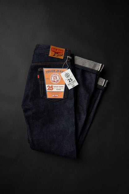 M25G (000B) 25oz Tough Jeans selvedge denim / Straight