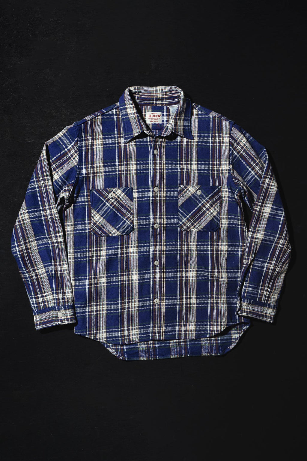 MS022D (35) HEAVY COTTON FLANNEL SHIRT Slim