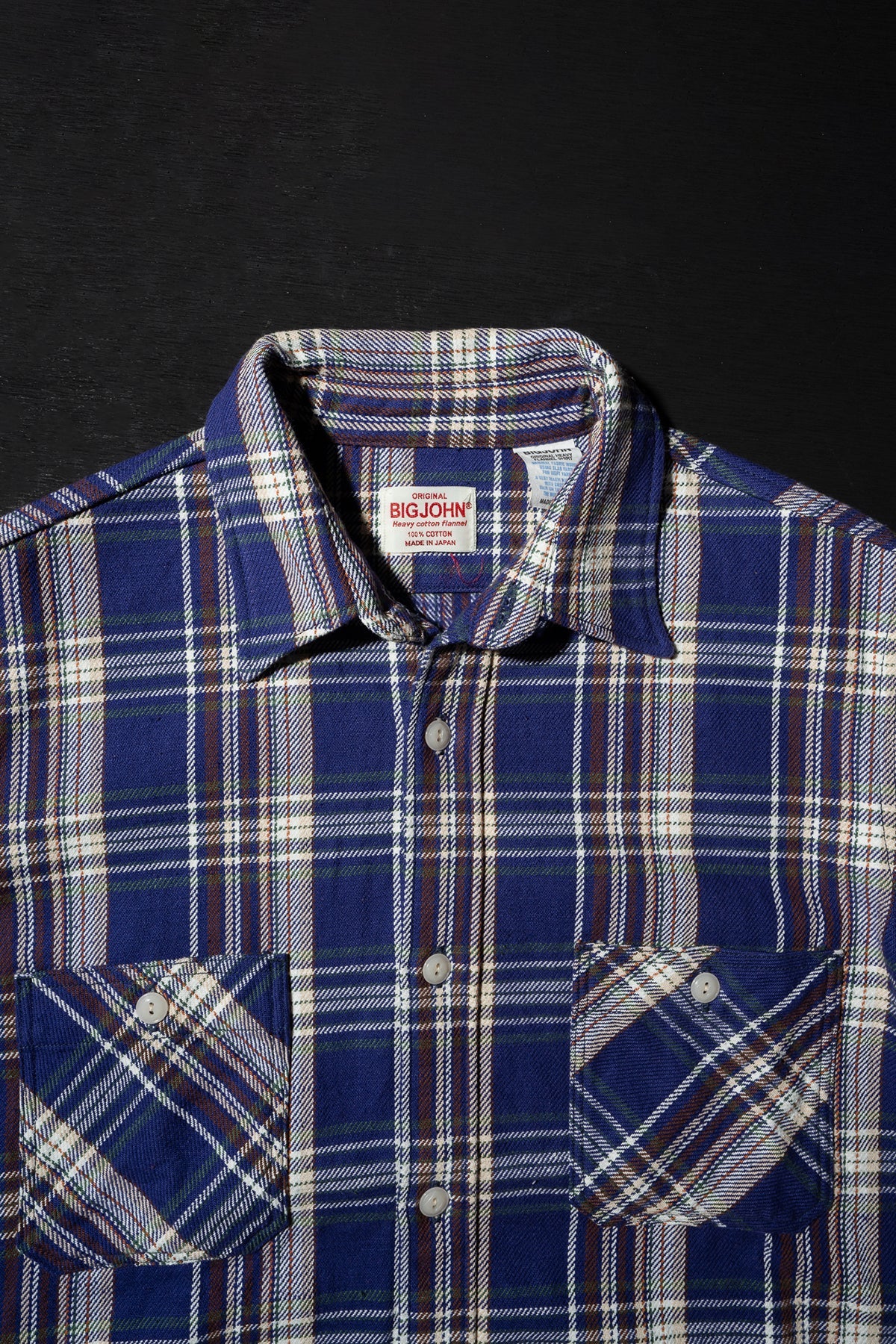 MS022D (35) HEAVY COTTON FLANNEL SHIRT Slim