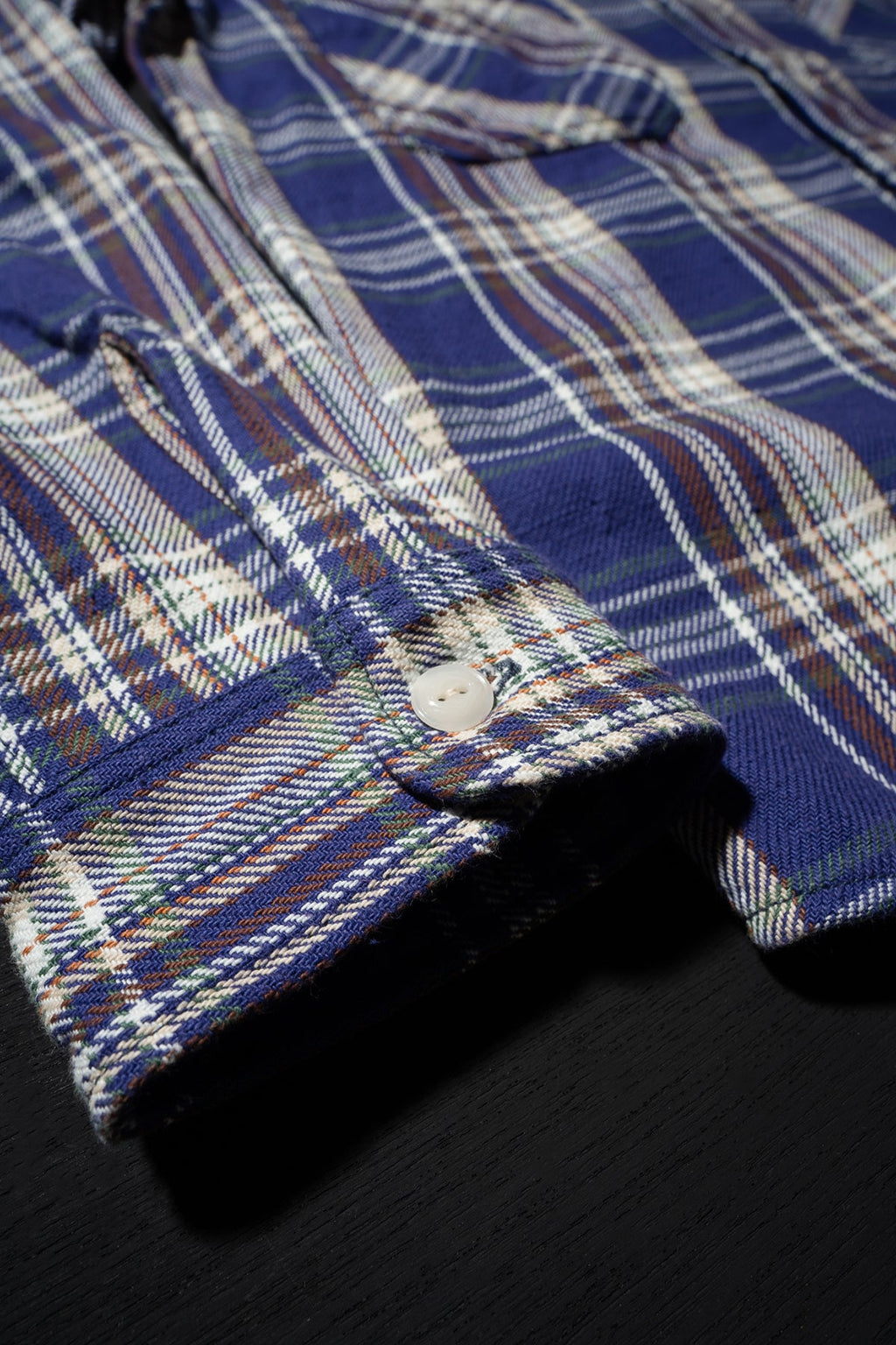 MS022D (35) HEAVY COTTON FLANNEL SHIRT Slim