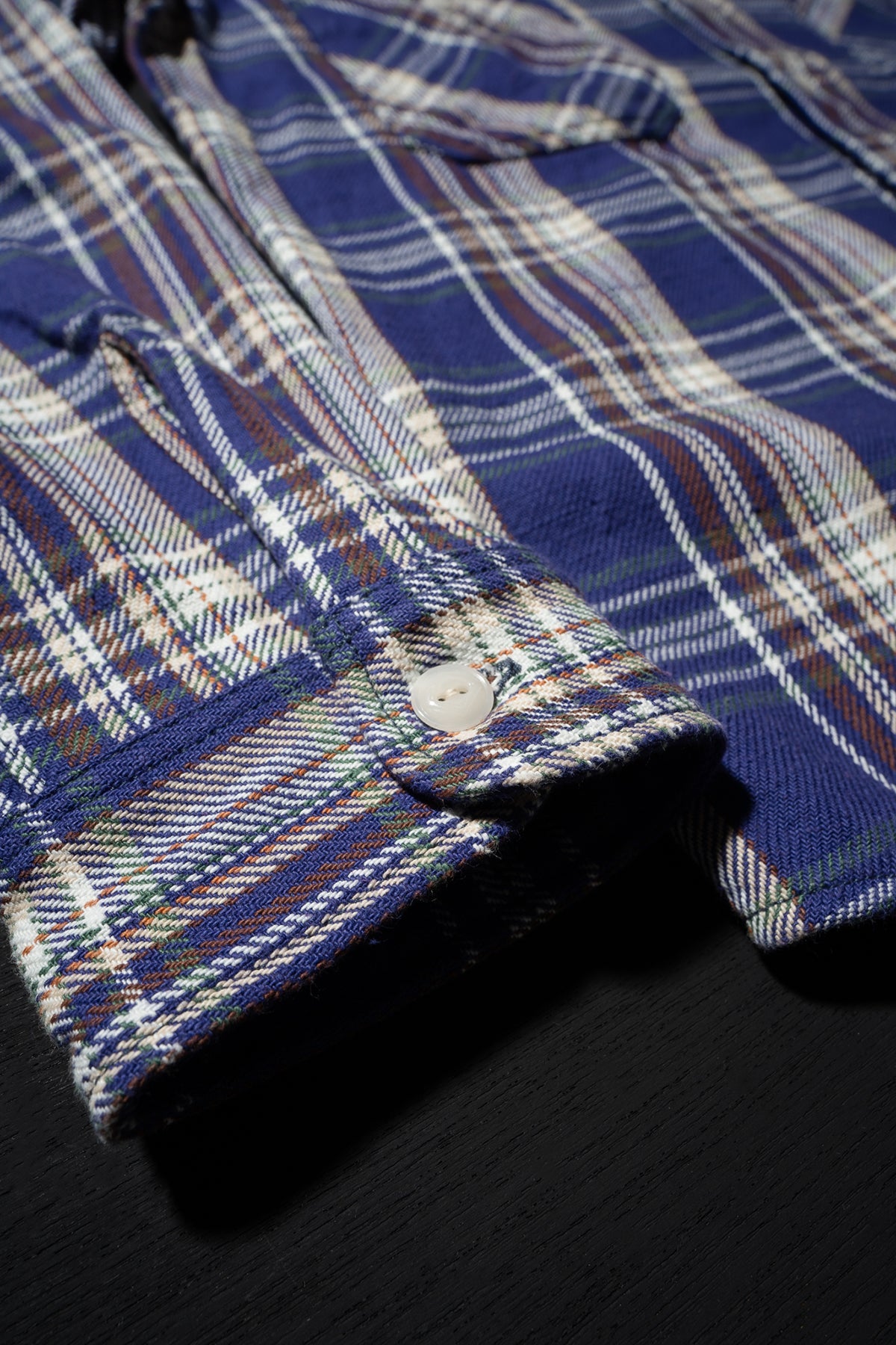 MS022D (35) HEAVY COTTON FLANNEL SHIRT Slim
