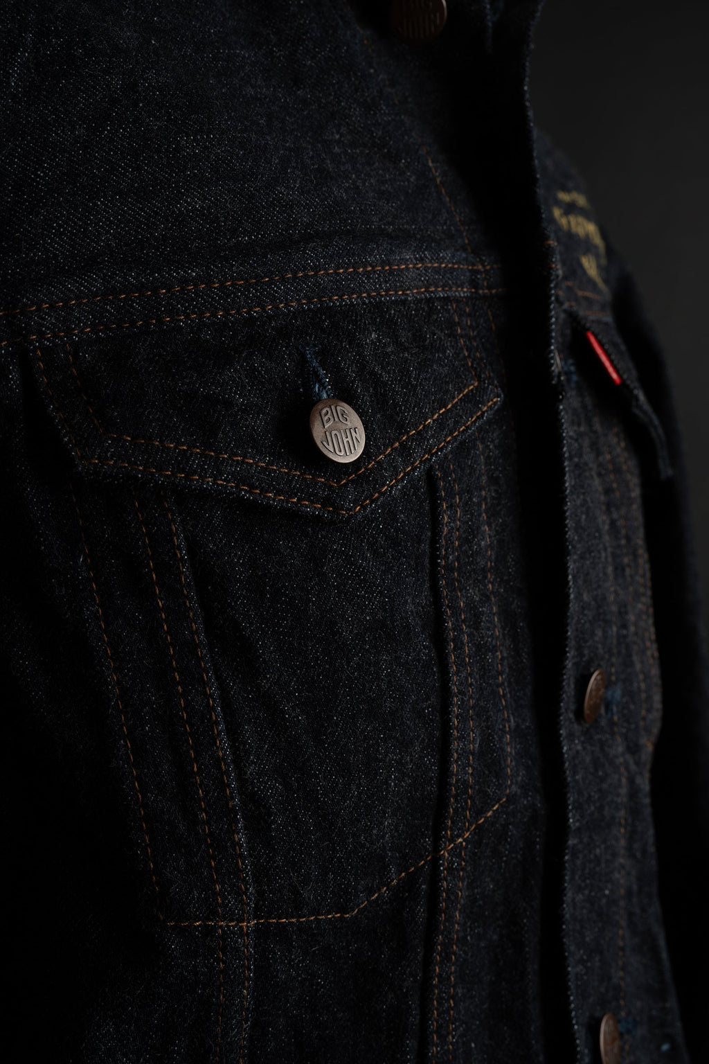 S6953W (SP) ISHIKAWADAI DENIM TRUCKER JACKET EMB