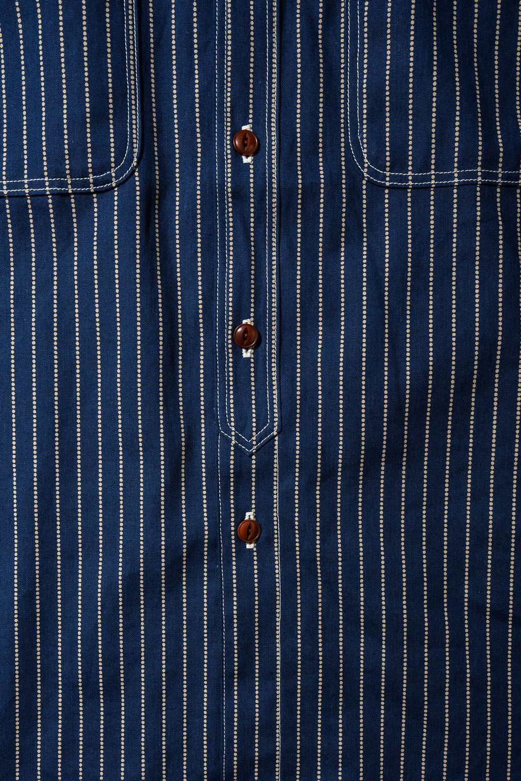 MS003R (055P) SELVEDGE CHAMBRAY SHIRT / wabash
