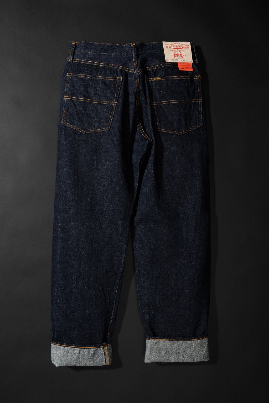S1956WS (001) ISHIKAWADAI DENIM TAPERED FIT“SUVIN GOLD”