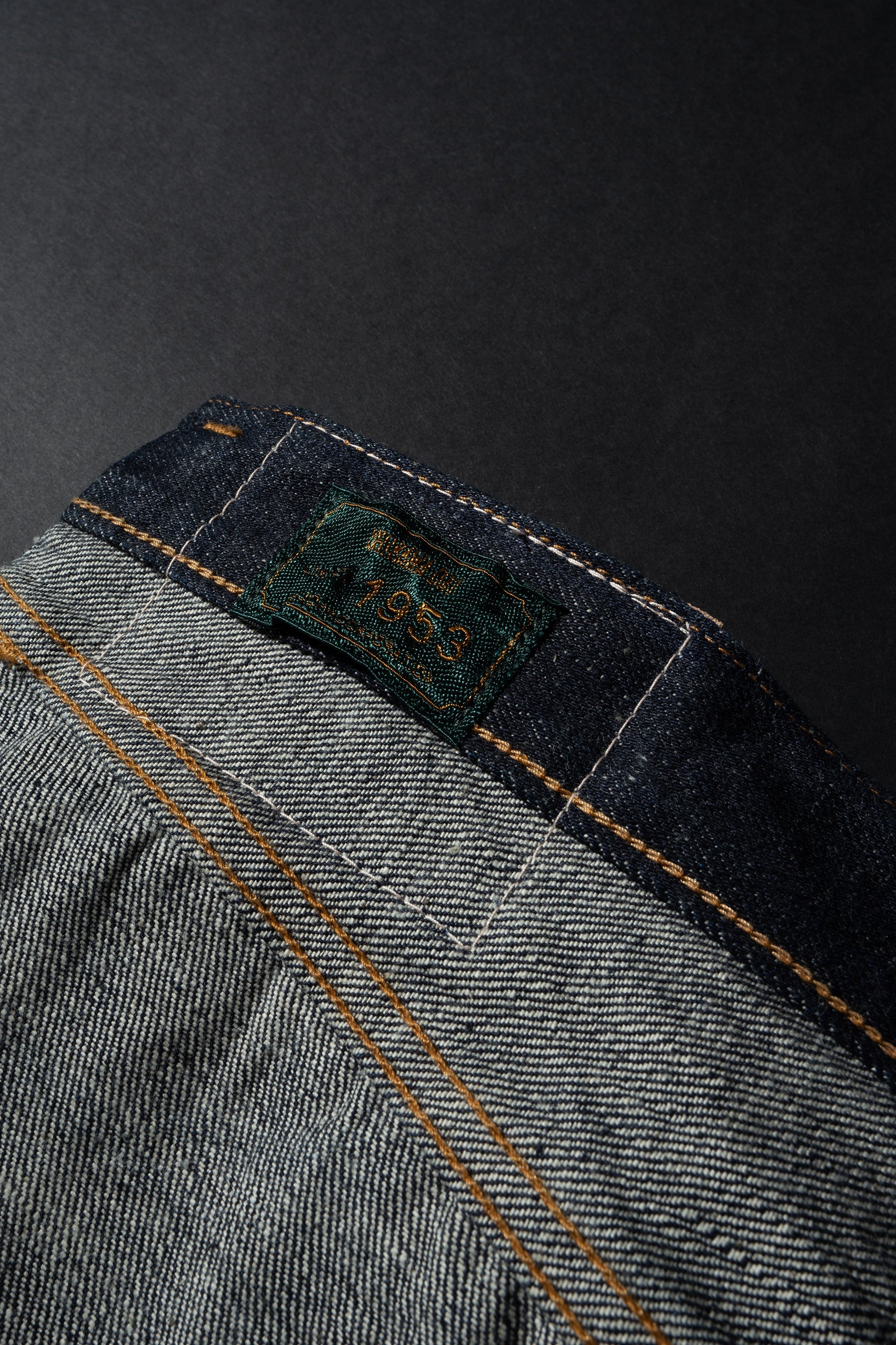 S1956WS (001) ISHIKAWADAI DENIM TAPERED FIT“SUVIN GOLD”
