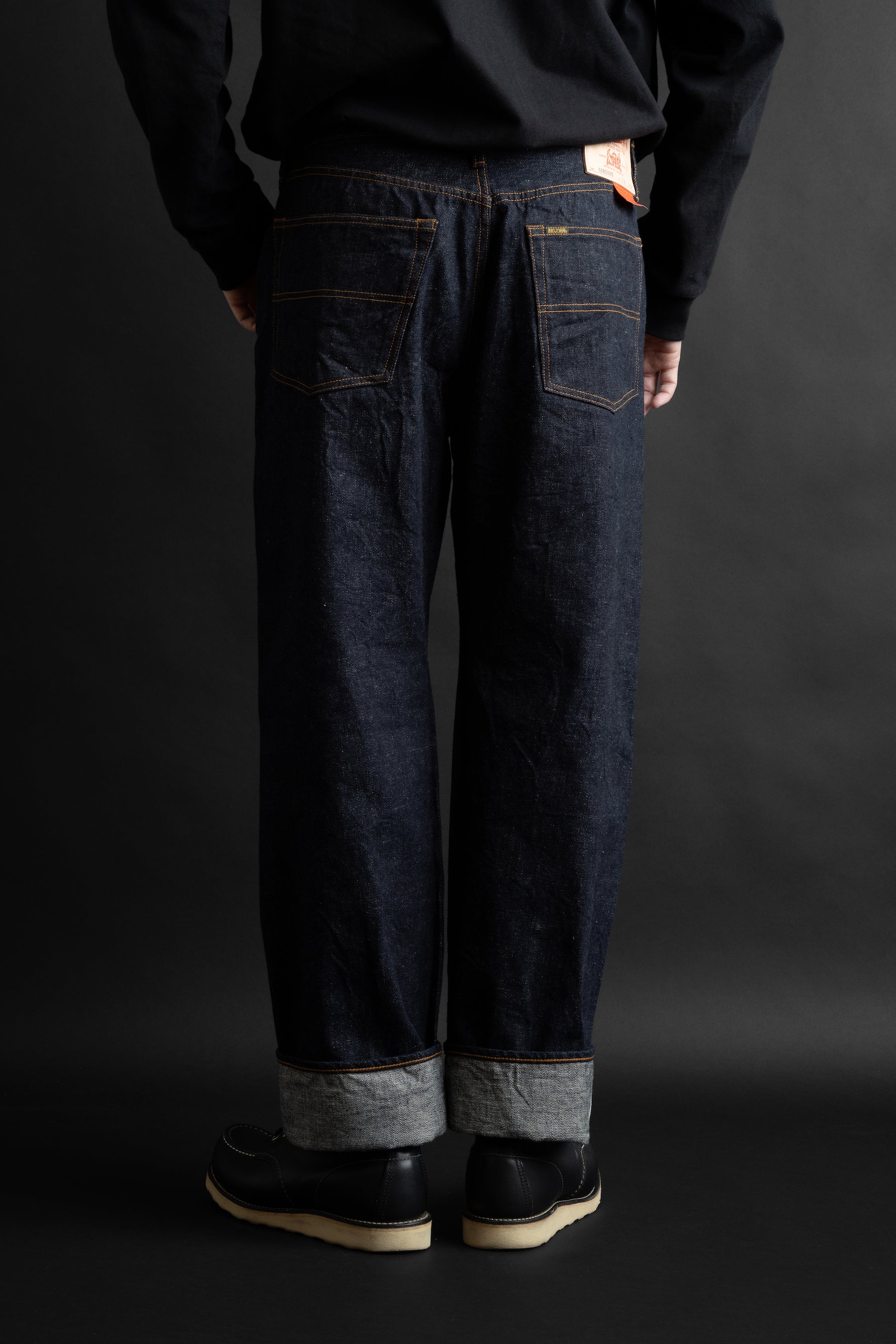 S1953WS (001) ISHIKAWADAI DENIM REGULAR STRAIGHT“SUVIN GOLD”