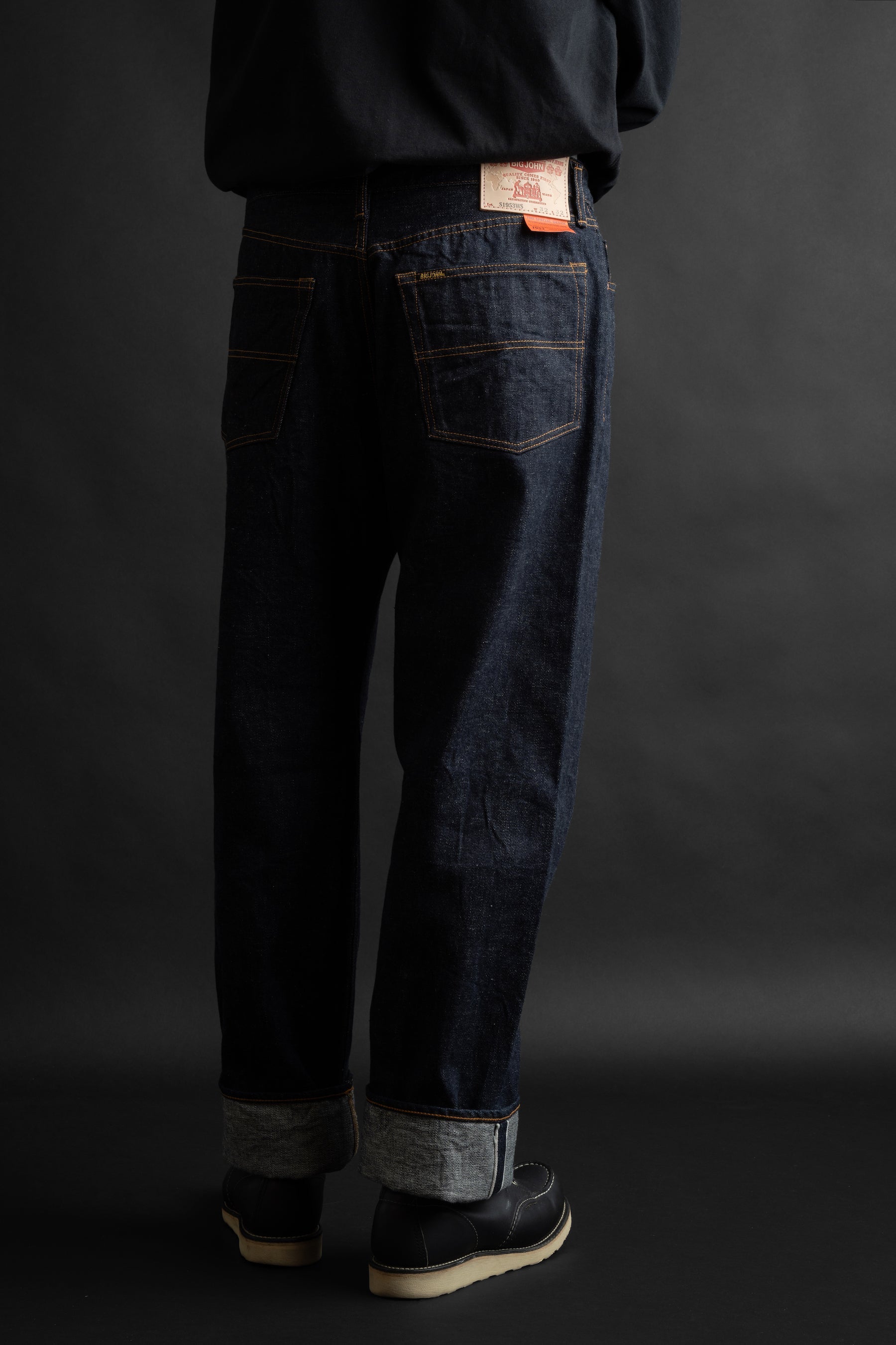 S1953WS (001) ISHIKAWADAI DENIM REGULAR STRAIGHT“SUVIN GOLD”