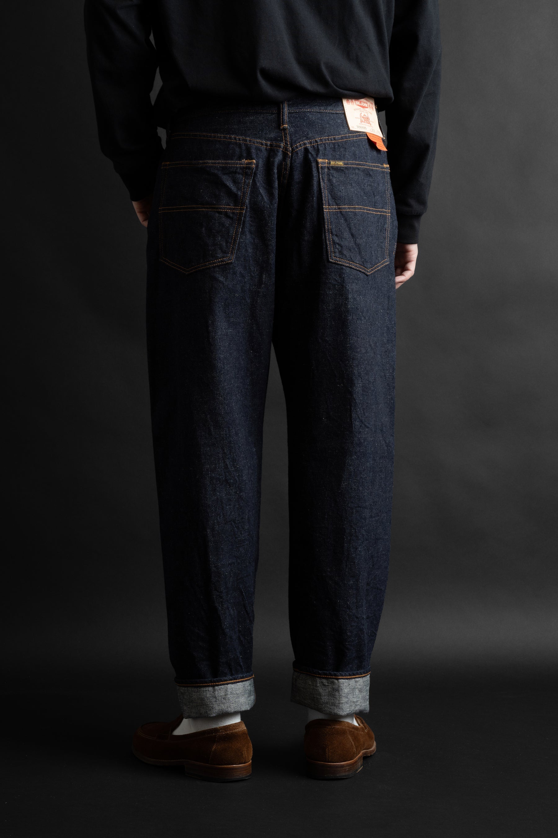 S1956WS (001) ISHIKAWADAI DENIM TAPERED FIT“SUVIN GOLD”