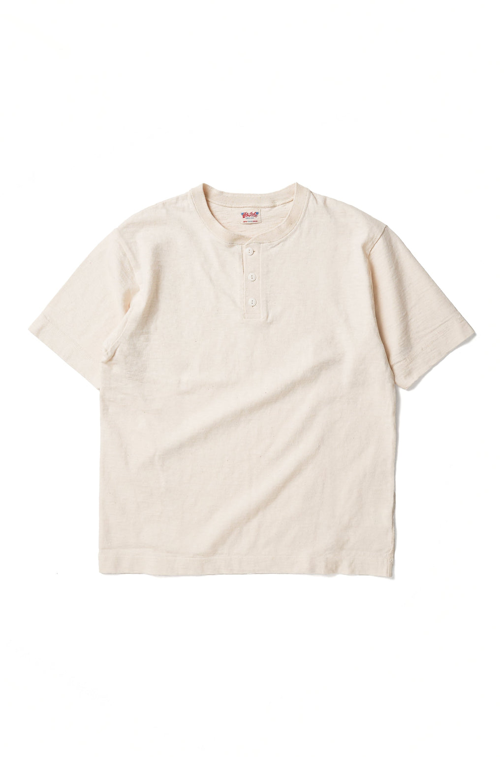 MTE006 (66) 丸胴 HENLEY NECK T-SHIRT