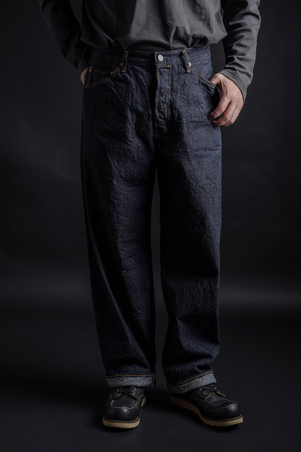 M101SLB (001) SL Vintage Loose Straight