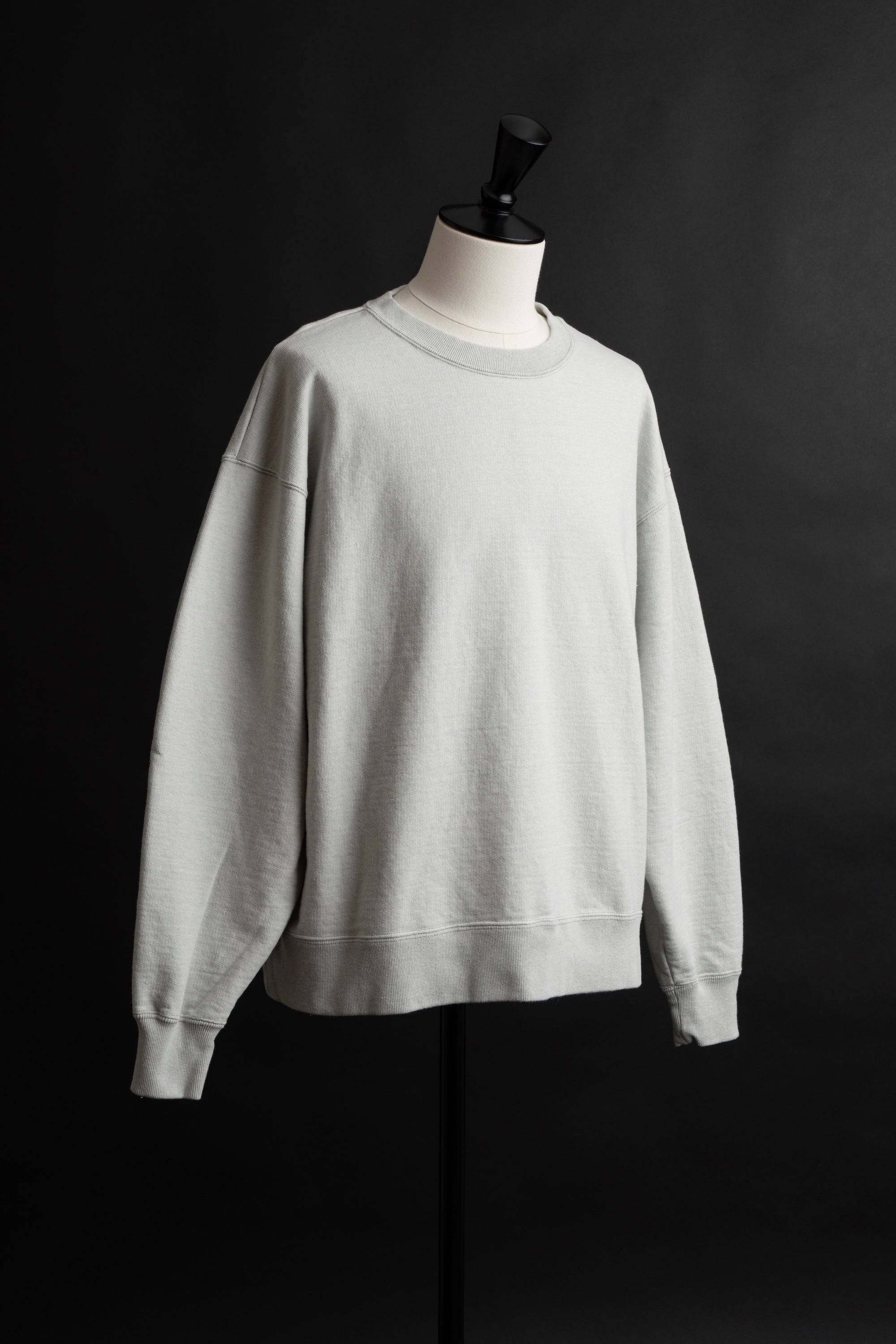 MTE004(64) CREWNECK SWEATSHIRT PLAIN GRAY – Big-John-Intl